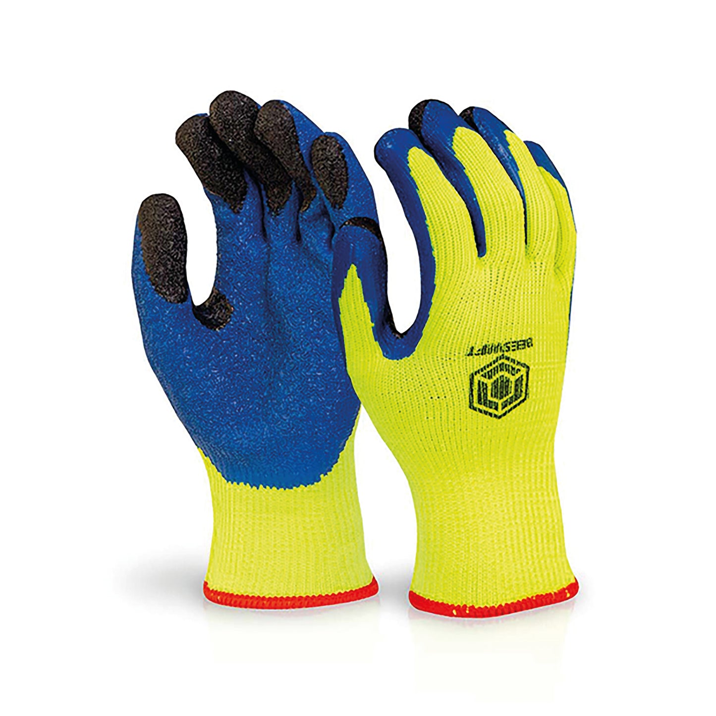Beeswift LatexThermo-Star Fully Dipped Gloves Saturn Yellow 11