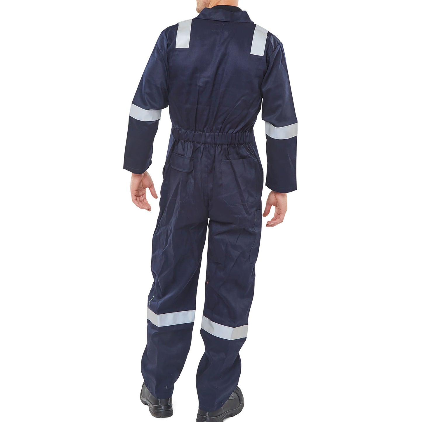Beeswift Burgan Boilersuit Fire Retardant Anti-Static Navy Blue 46