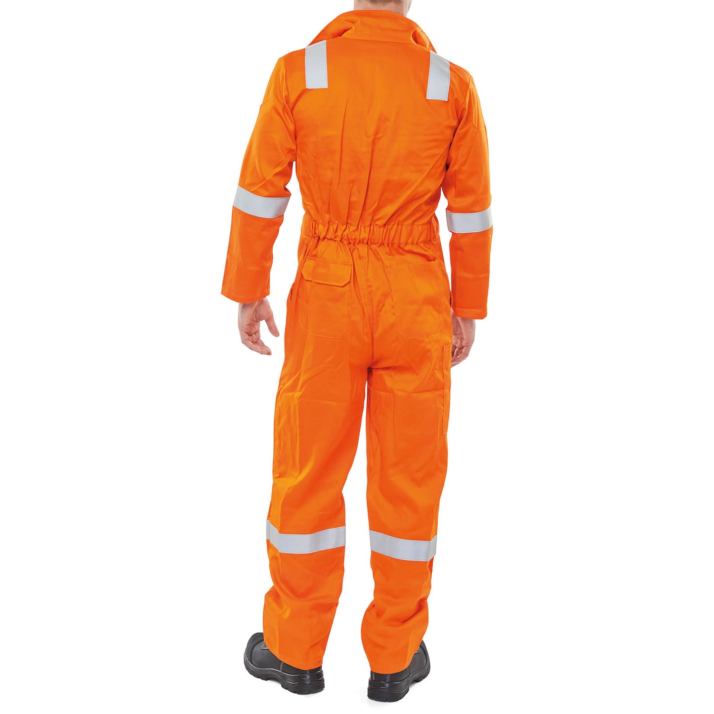 Beeswift Burgan Boilersuit Fire Retardant Anti-Static Orange 50