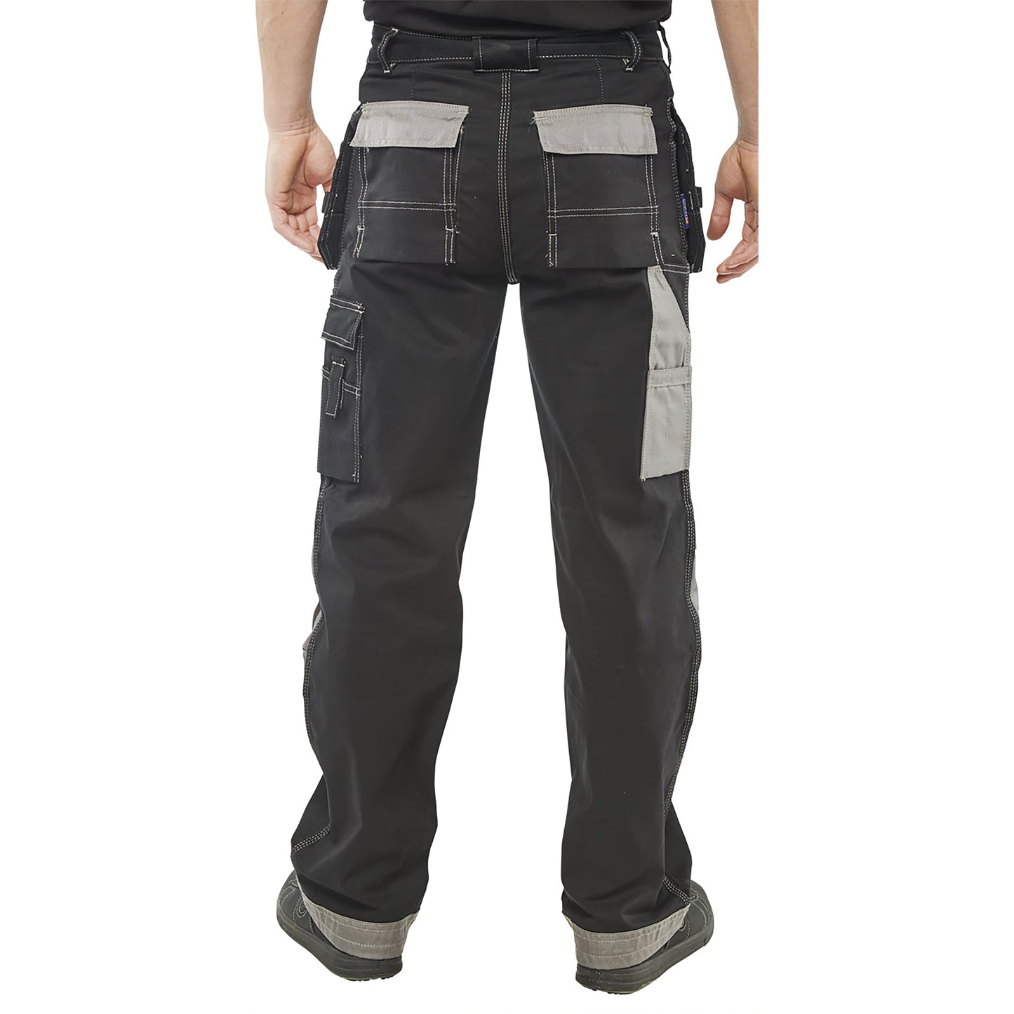 Beeswift Kington Multipurpose Pocket Trousers Black 42T