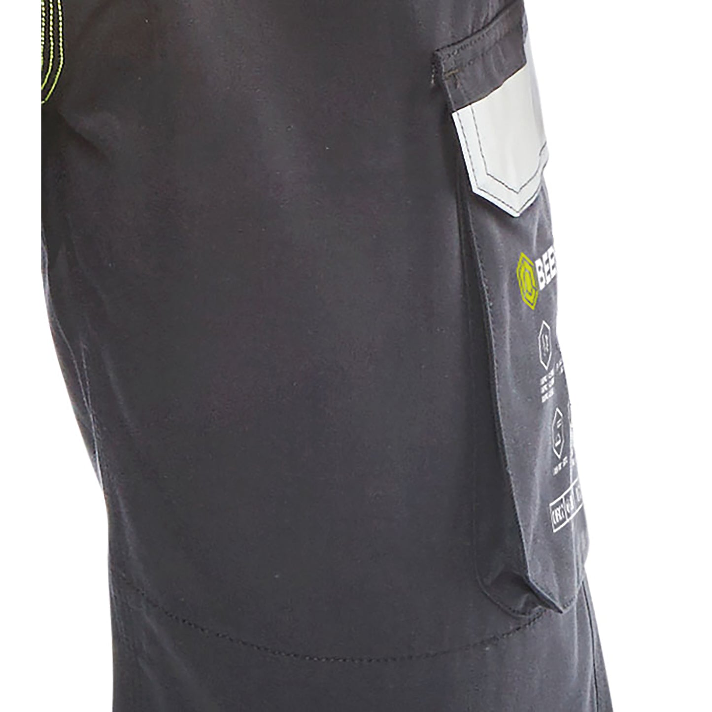 Beeswift ARC Flash High Visibility Coverall Saturn Yellow/Navy Blue 54