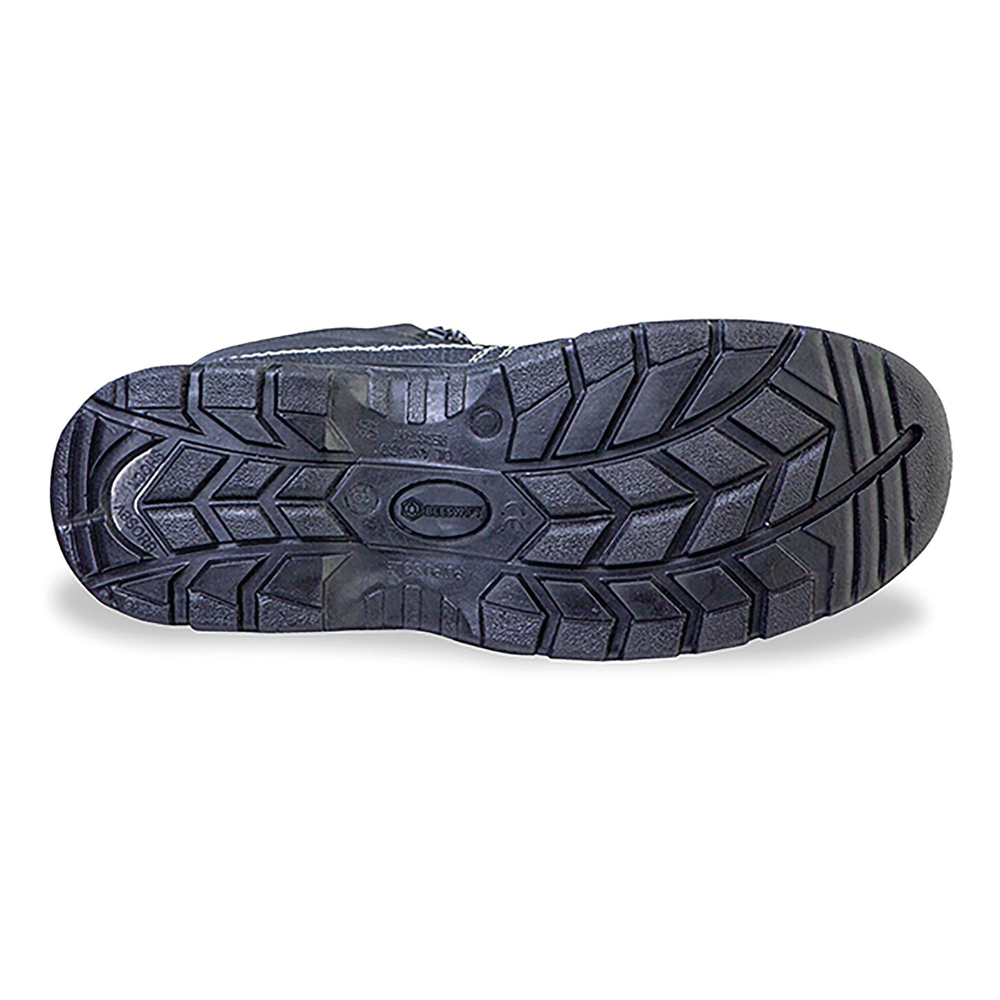 Beeswift Dual Density PU Chukka S3 4 D-Ring Steel Toe Capped Boots 1 Pair Black 11