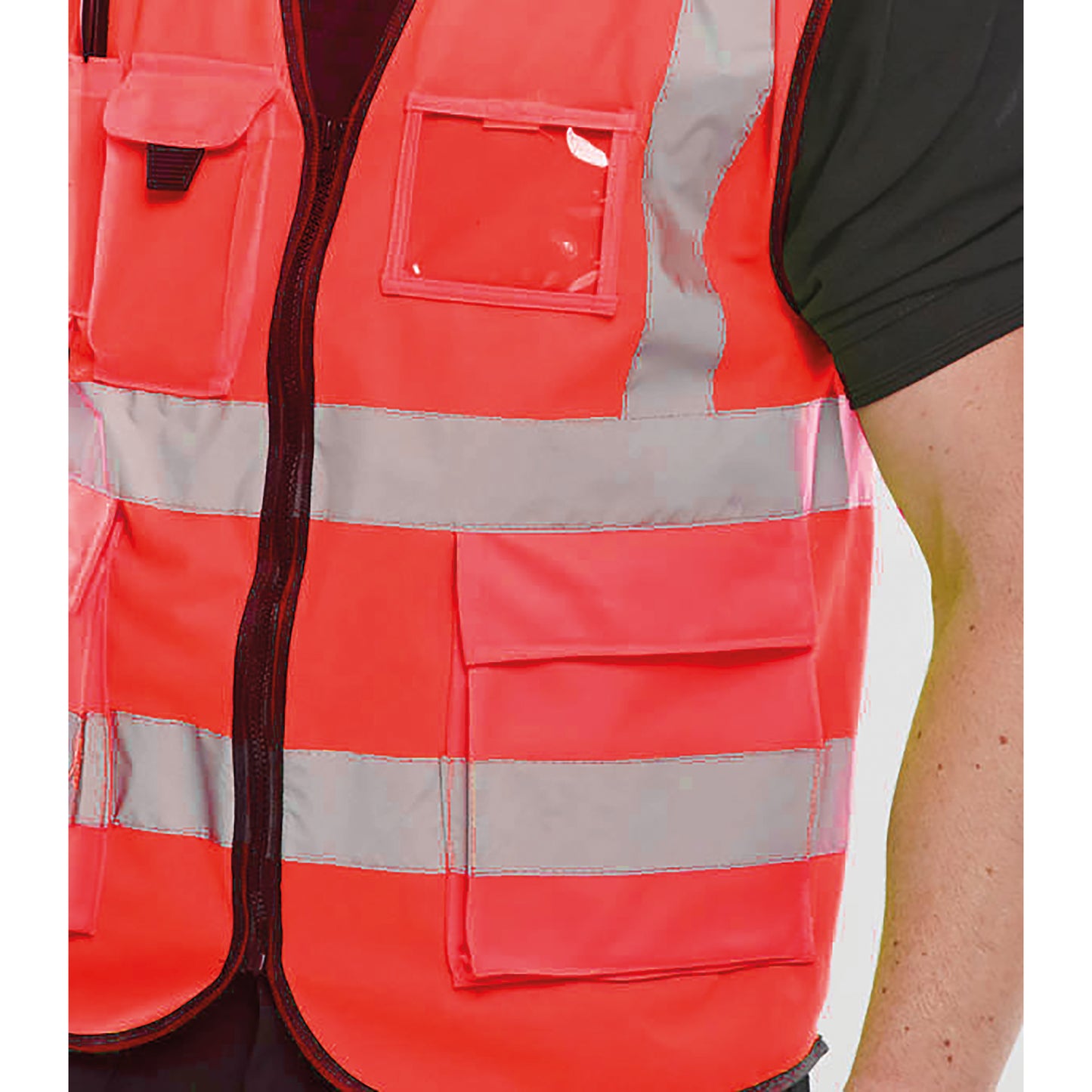 Beeswift Executive High Visibility Waistcoat Red 2XL