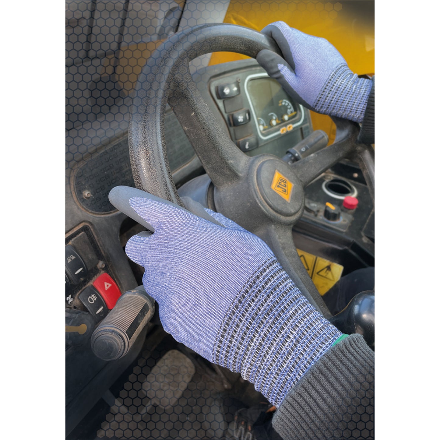 Beeswift Glovezilla HPPE 18G Gloves Cut E (Pack of 10) Blue M