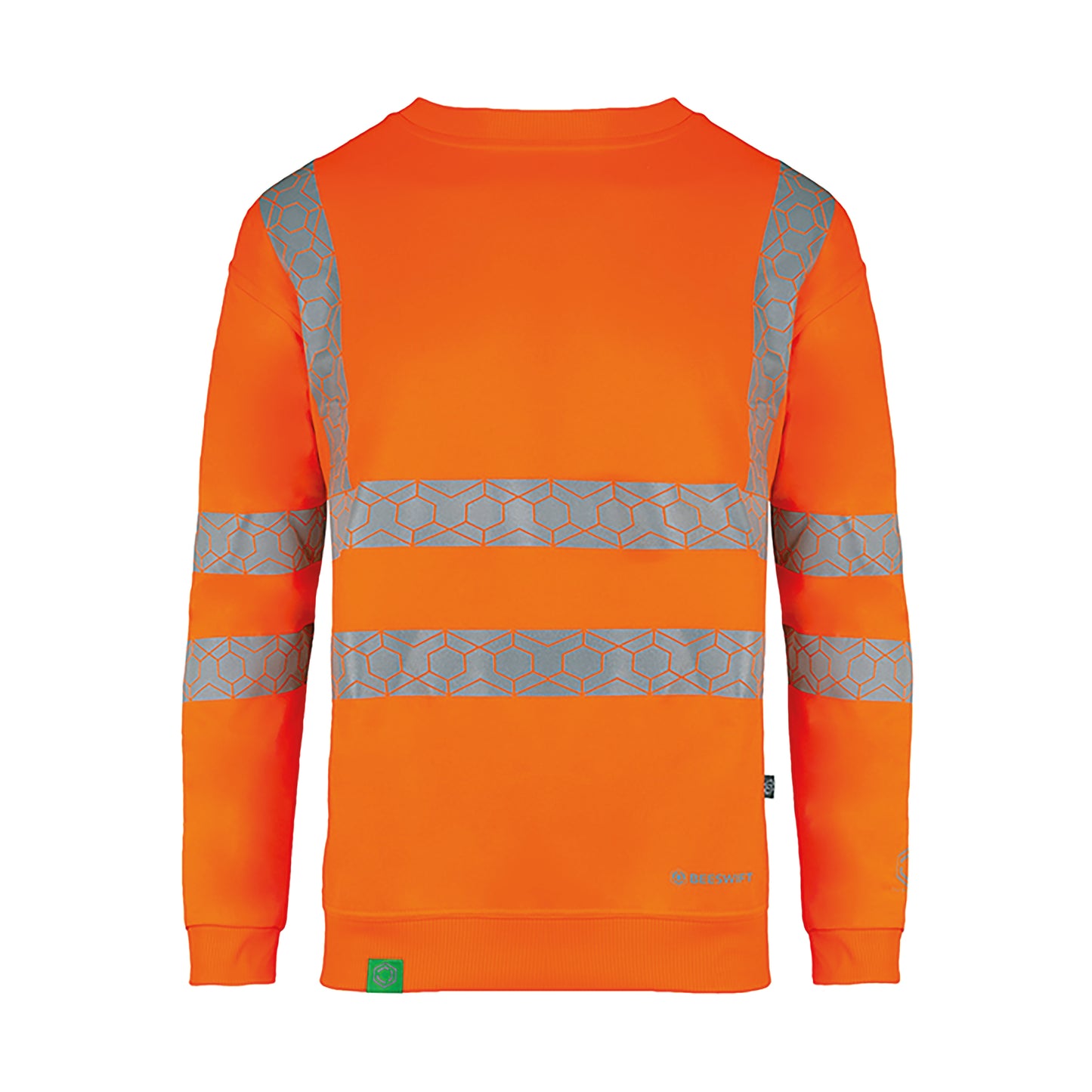 Beeswift Envirowear High Visibility Sweatshirt Orange S