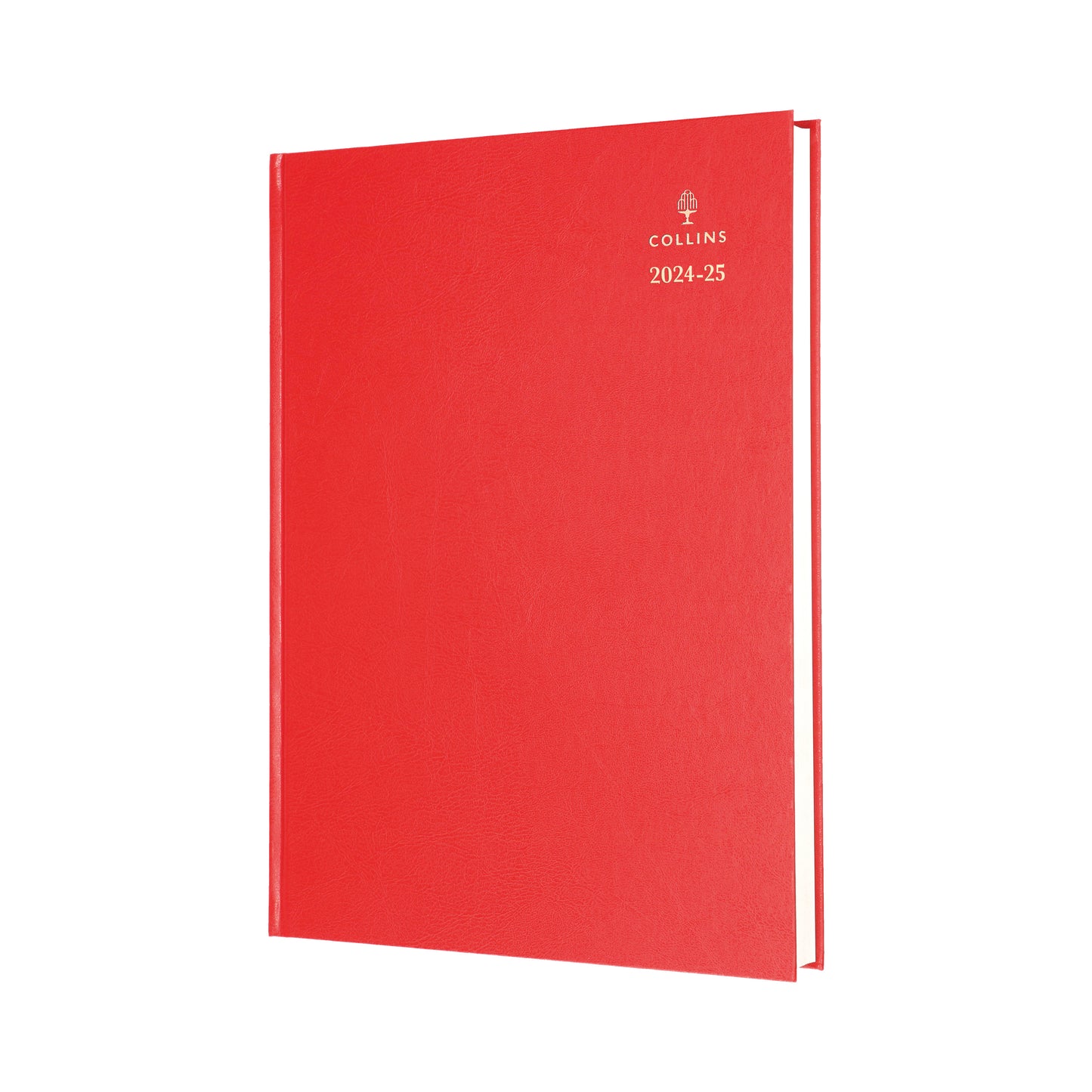 Collins Academic Diary Day Per Page A4 Red 24-25 44MRED24