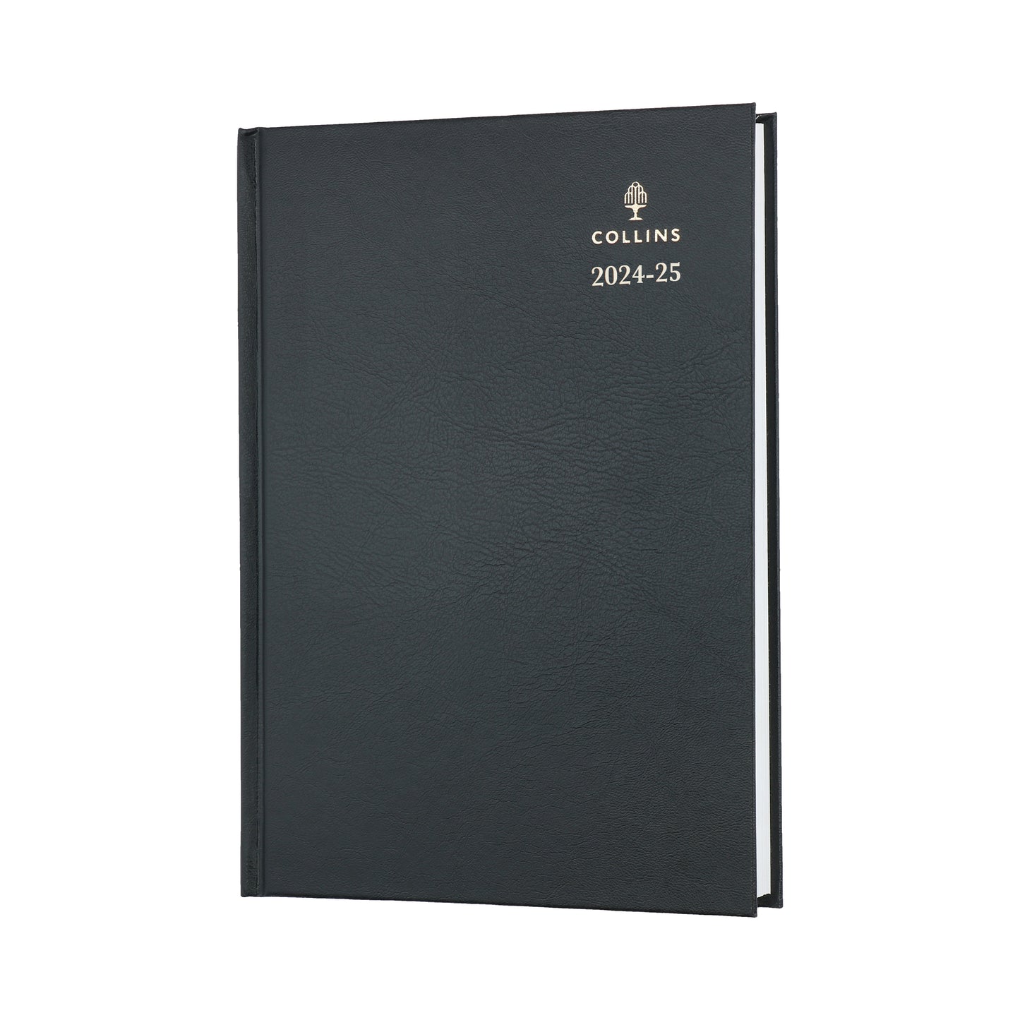 Collins Academic Diary Day Per Page A5 Black 24-25 52MBLK24