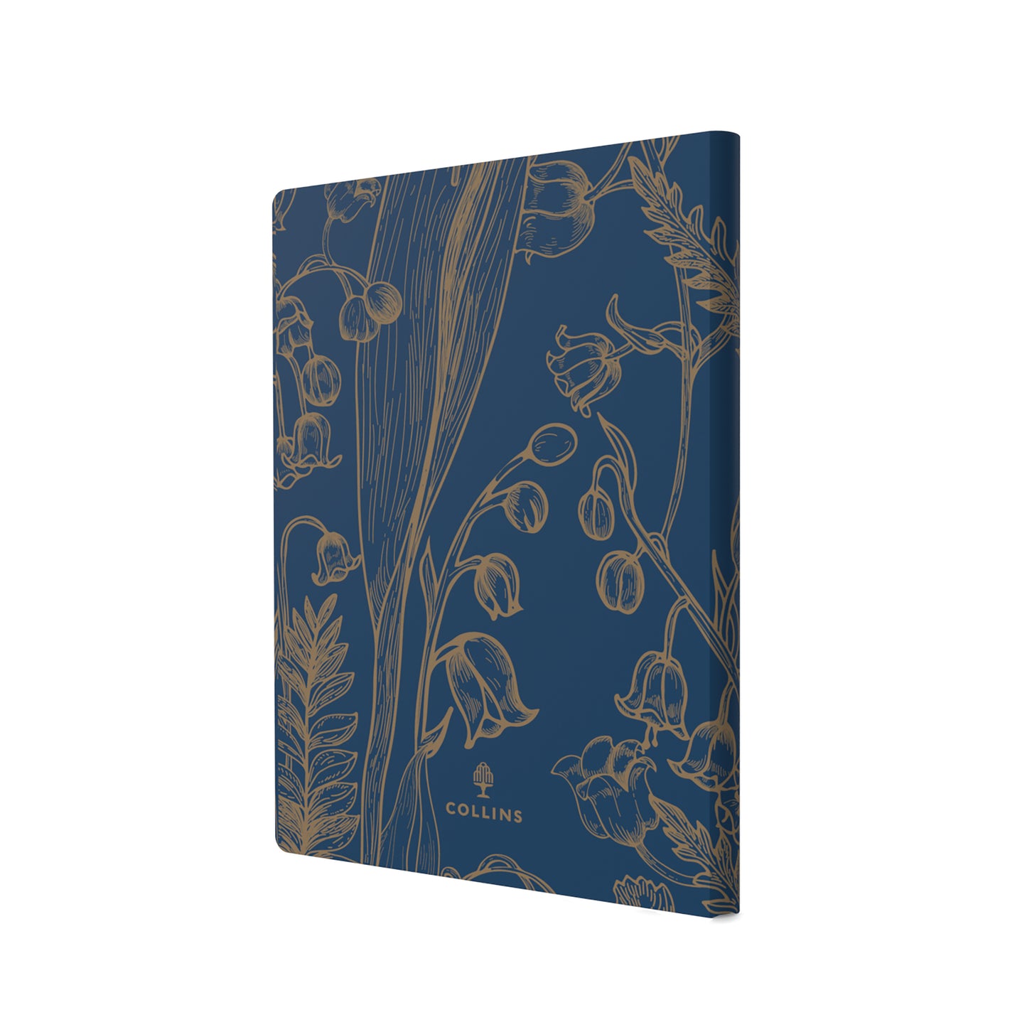 Collins Tara A5 Diary Day Per Page with Appointments 2025 Navy Blue TA151.59-25