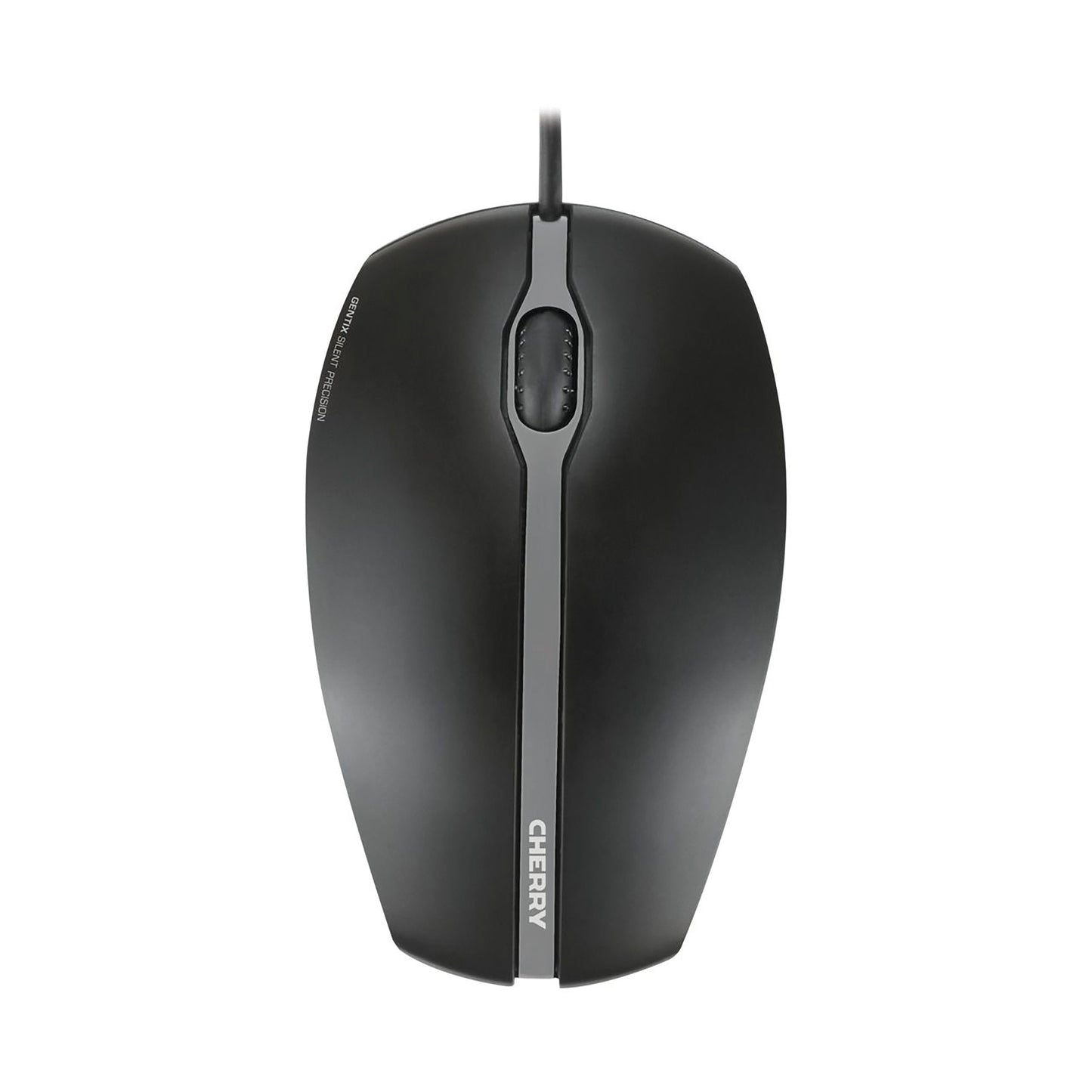 CHERRY GENTIX SILENT Corded Mouse, Black, USB
