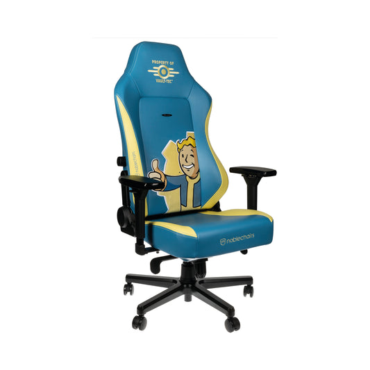 noblechairs HERO Gaming Chair Fallout Vault-Tec Edition Blue/Yellow GC-02D-NC