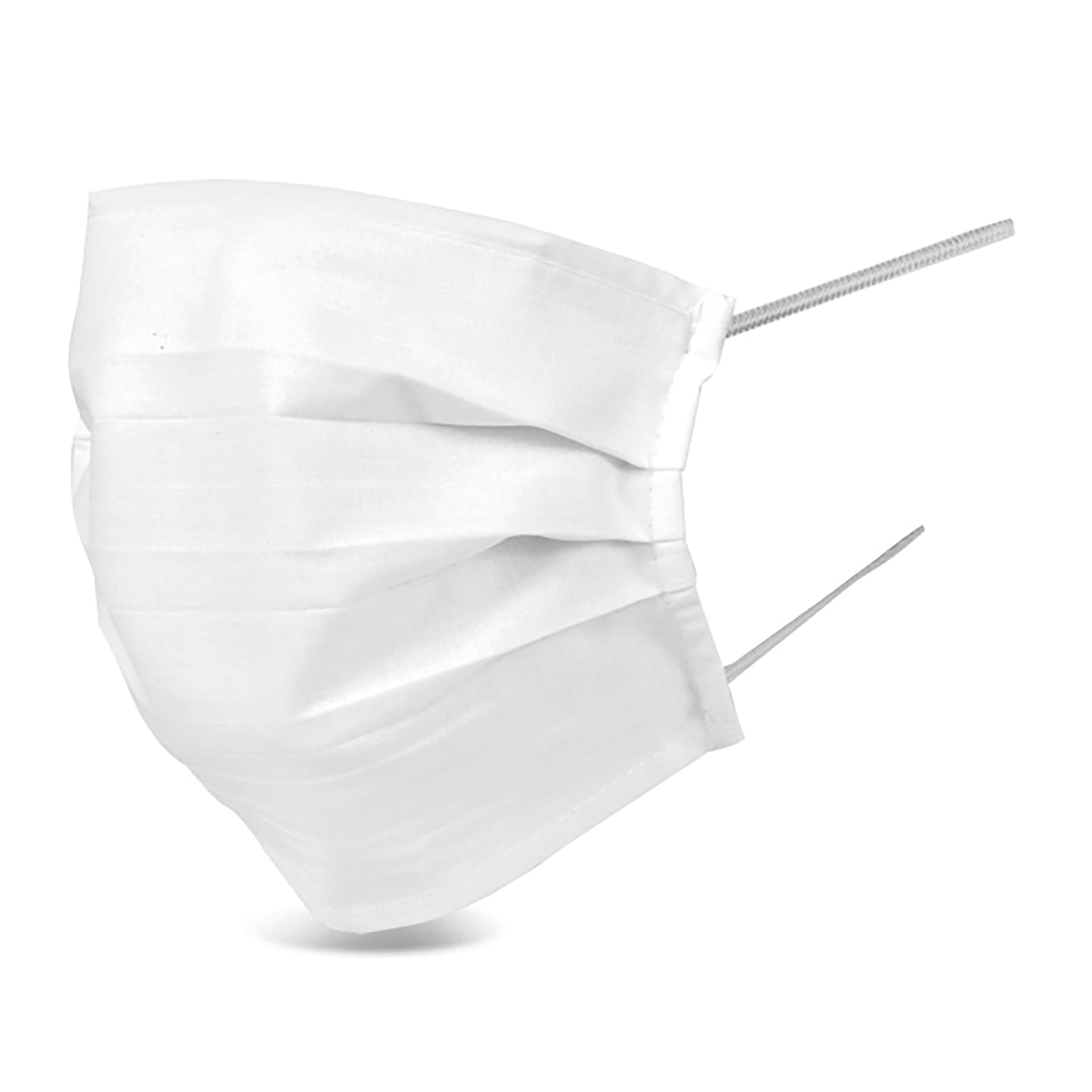 Beeswift B-Click Medical Cotton Face Mask Reusable White White