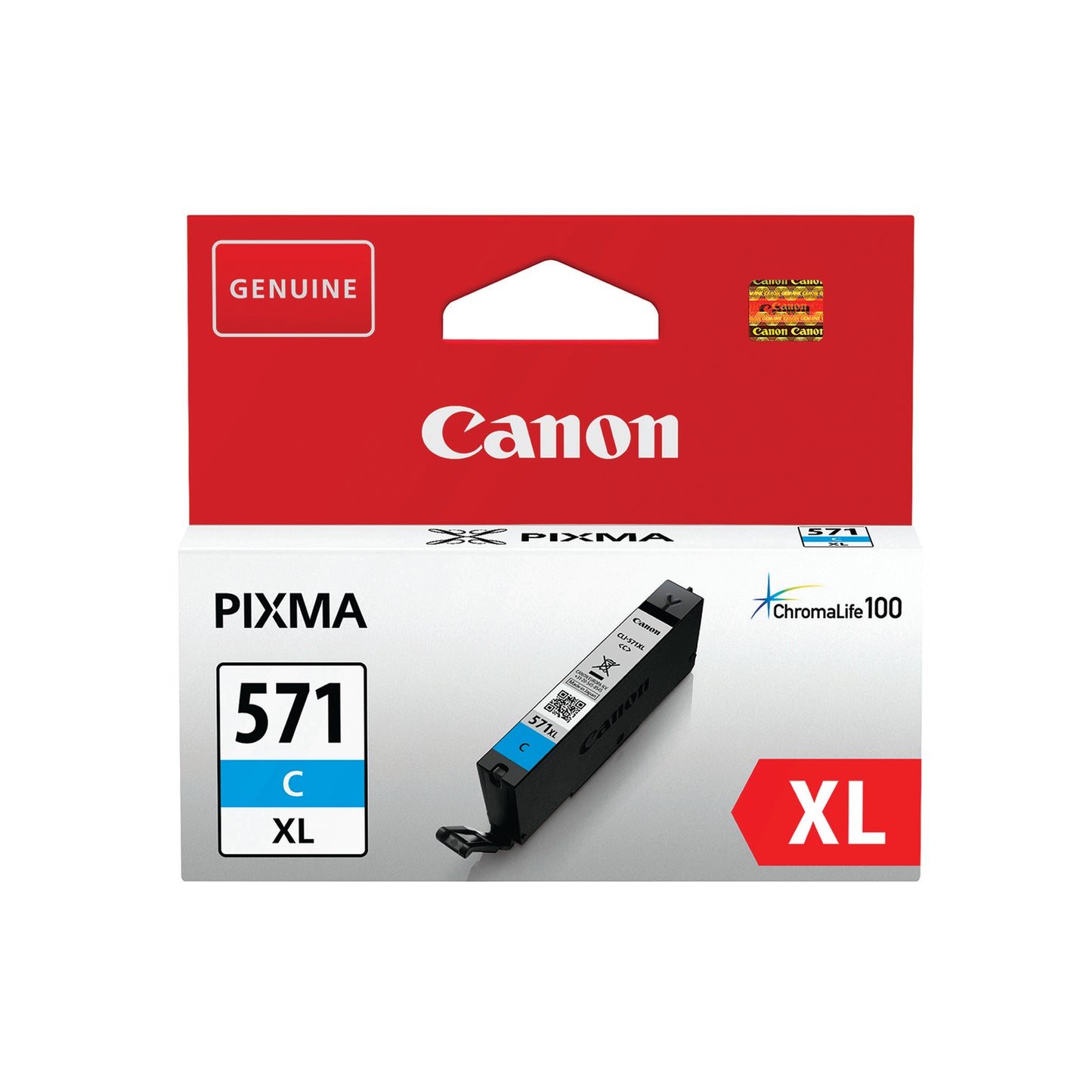 Canon CLI-571XL High Yield Cyan Ink Cartridge