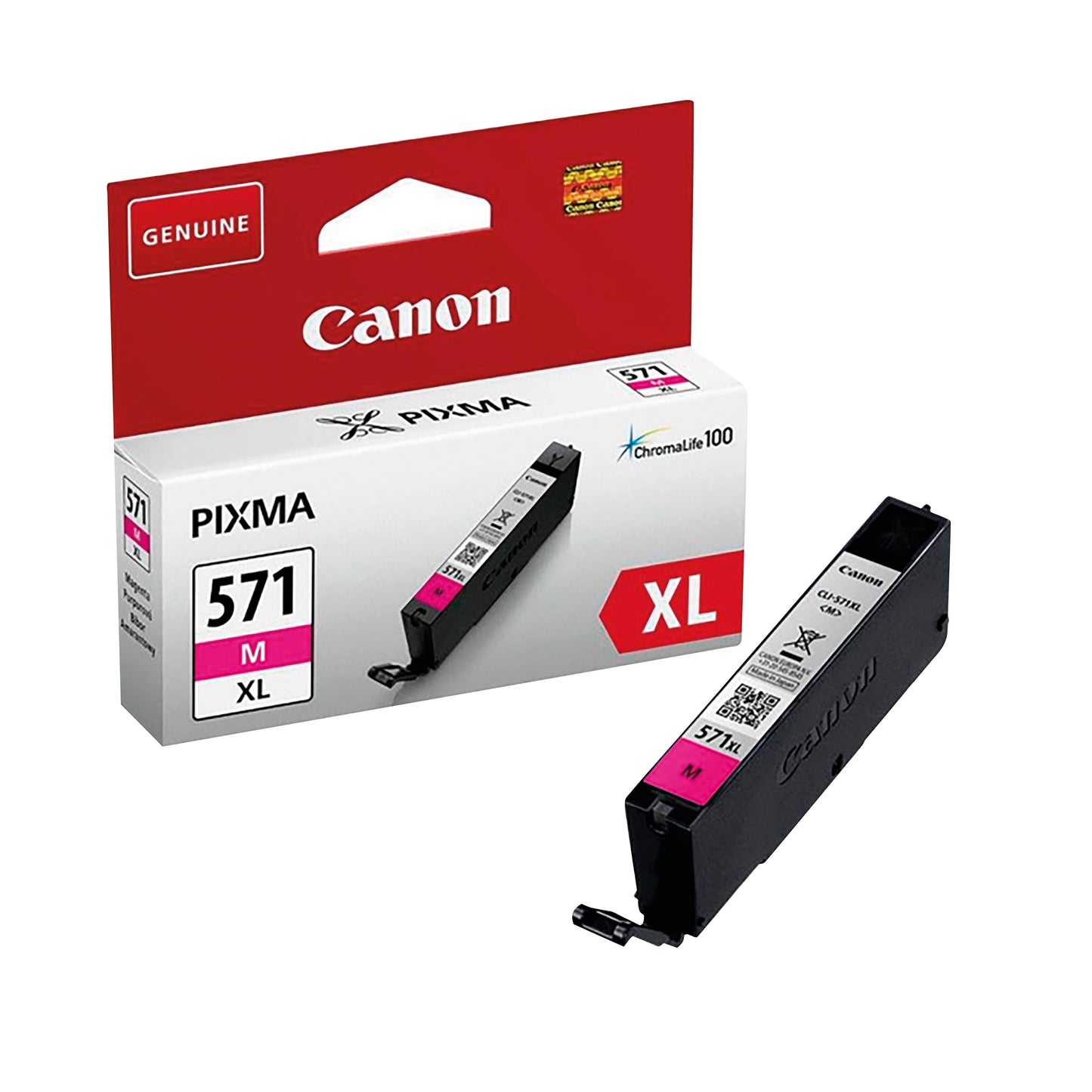 Canon CLI-571XL High Yield Magenta Ink Cartridge