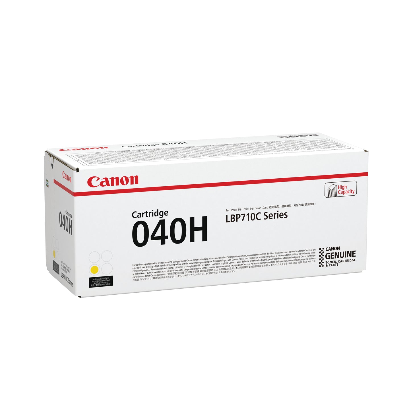 Canon 040H toner cartridge 1 pc(s) Original Yellow