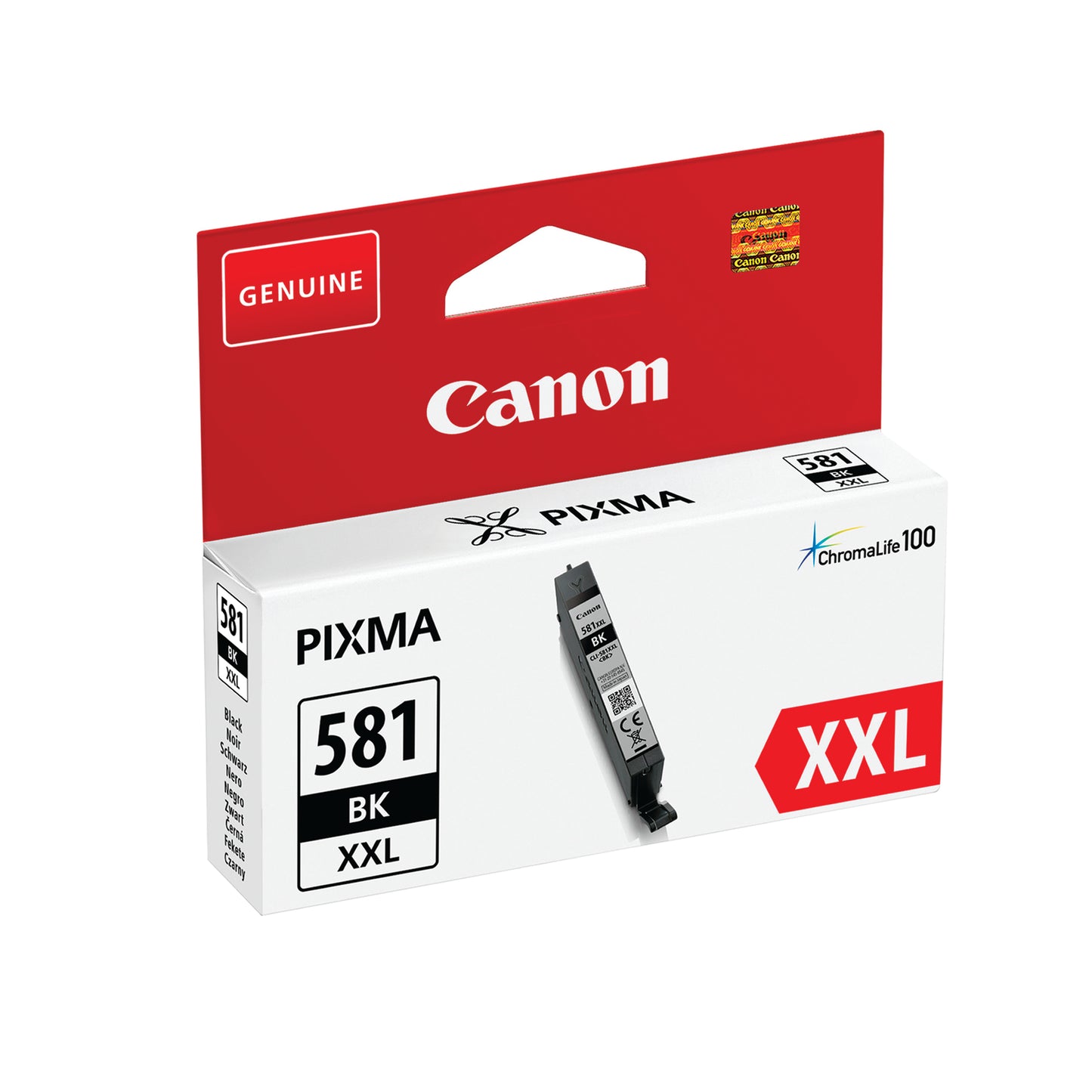 Canon CLI-581XXL Inkjet Cartridge Extra High Yield Black 1998C001
