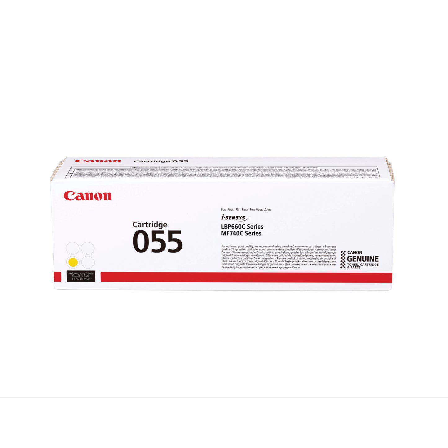 Canon 055 Toner Cartridge Yellow 3013C002