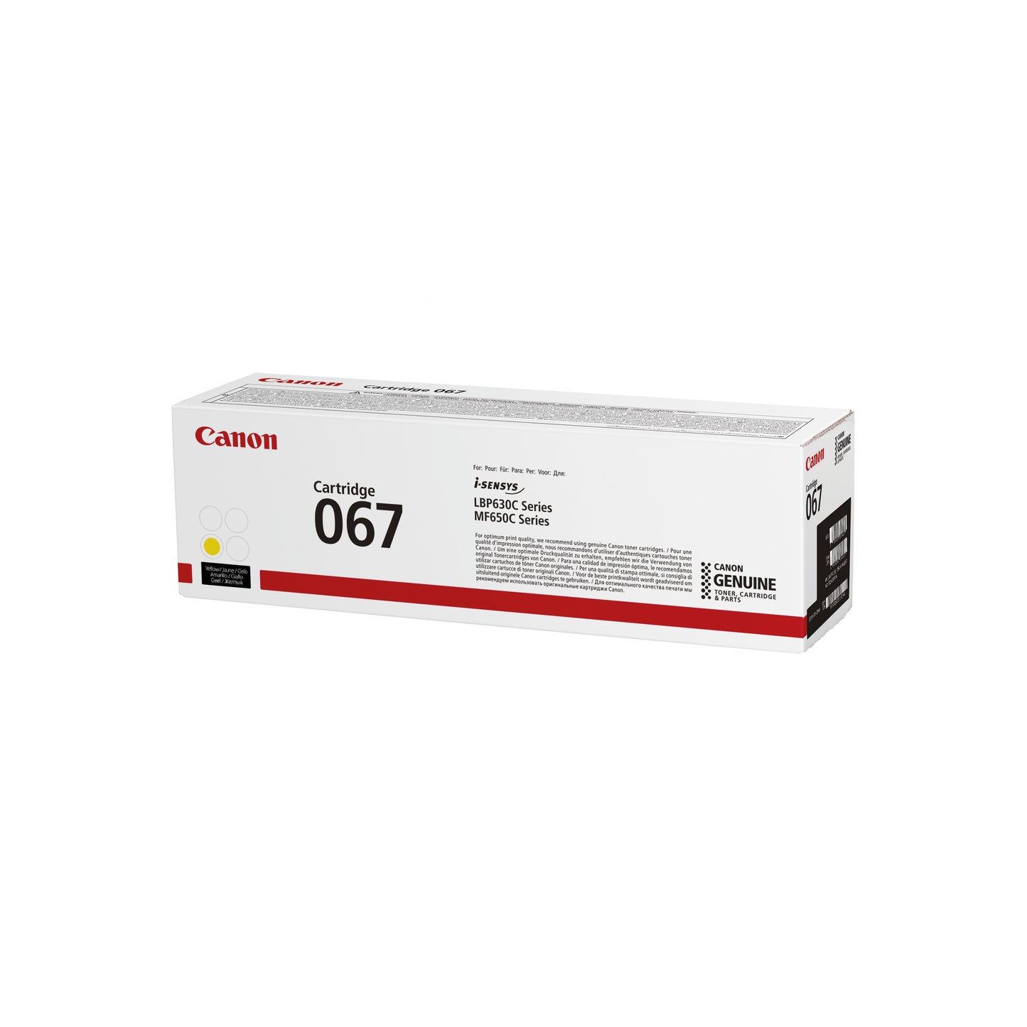 Canon 067 Toner Cartridge Yellow 5099C002