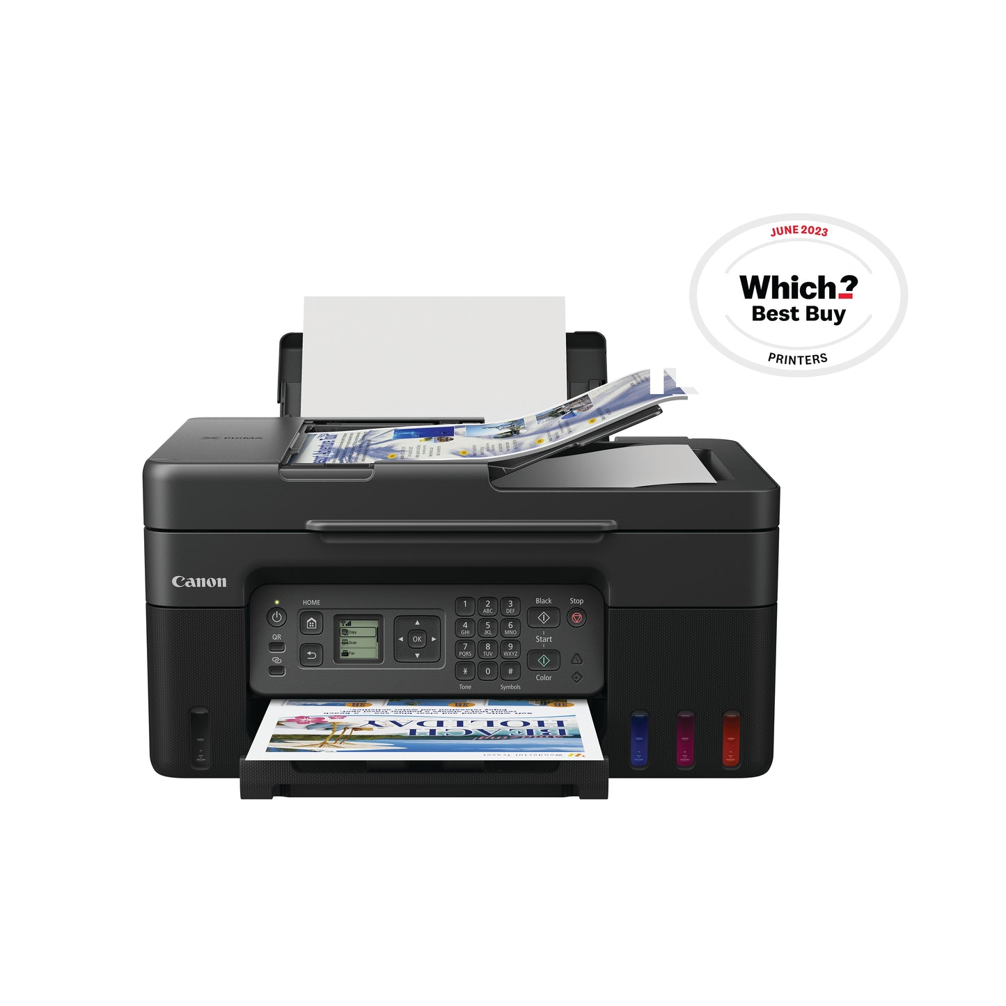 Canon PIXMA G4570 Wireless Colour All-in-one Refillable MegaTank Inkjet Printer