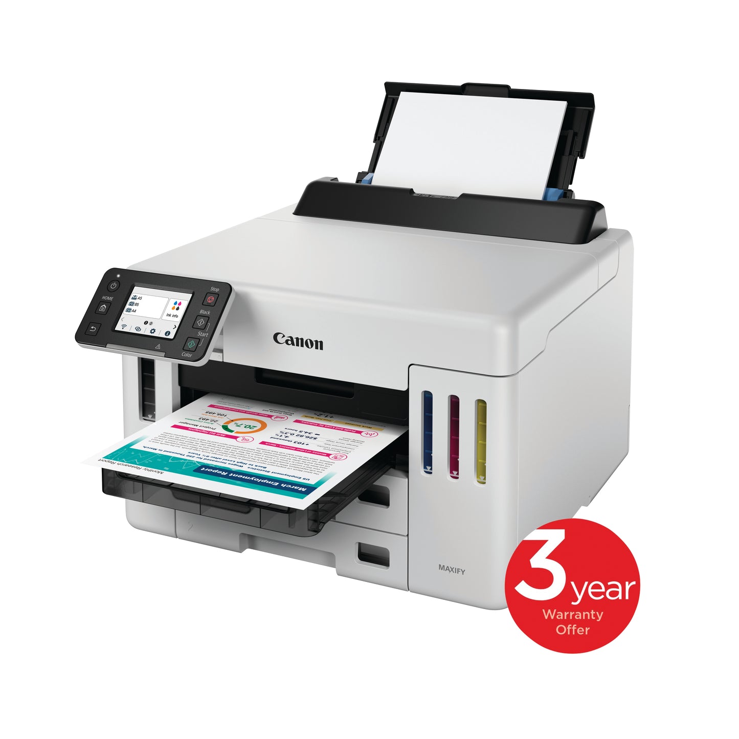 Canon MAXIFY GX5550 inkjet printer Colour 600 x 1200 DPI A4 Wi-Fi