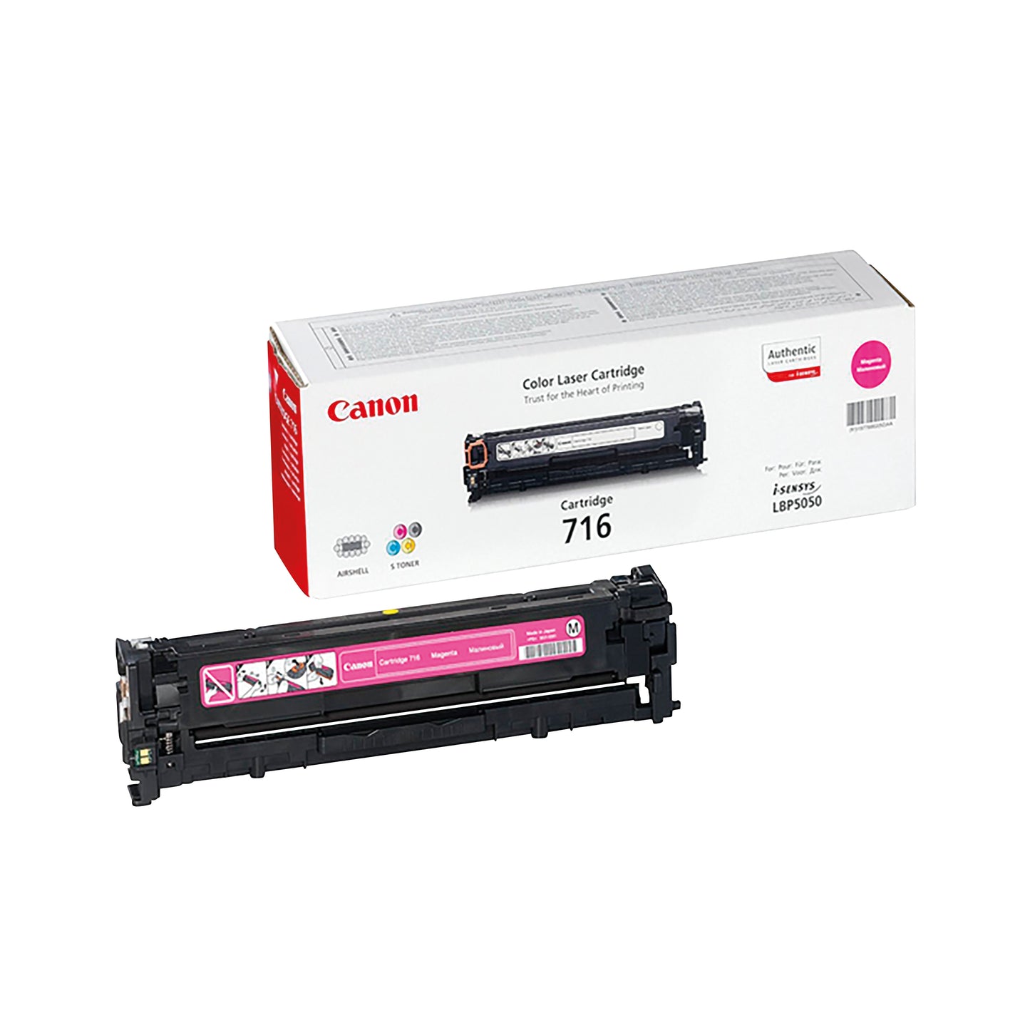 Canon Toner 716 toner cartridge 1 pc(s) Original Magenta