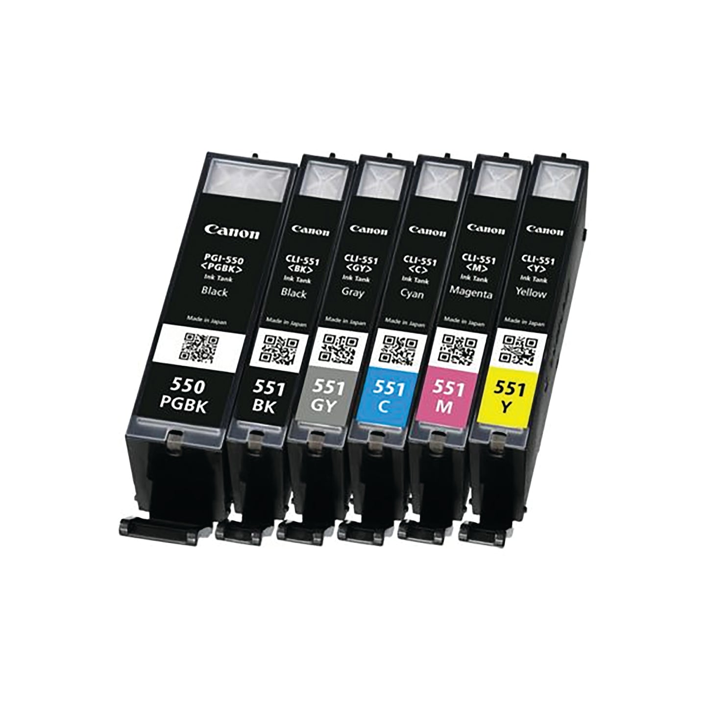Canon PGI-550/CLI-551 Inkjet Cartridge Multipack PGBK/C/M/Y/BK/G 6496B005
