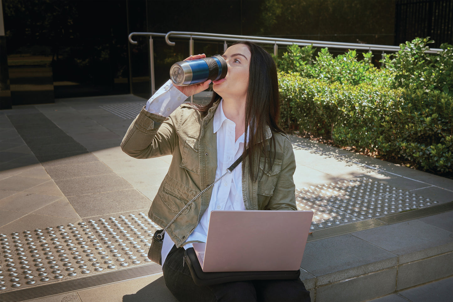 Contigo Byron 2.0 Snapseal Travel Mug 16oz/470ml Blue Corn 2174606