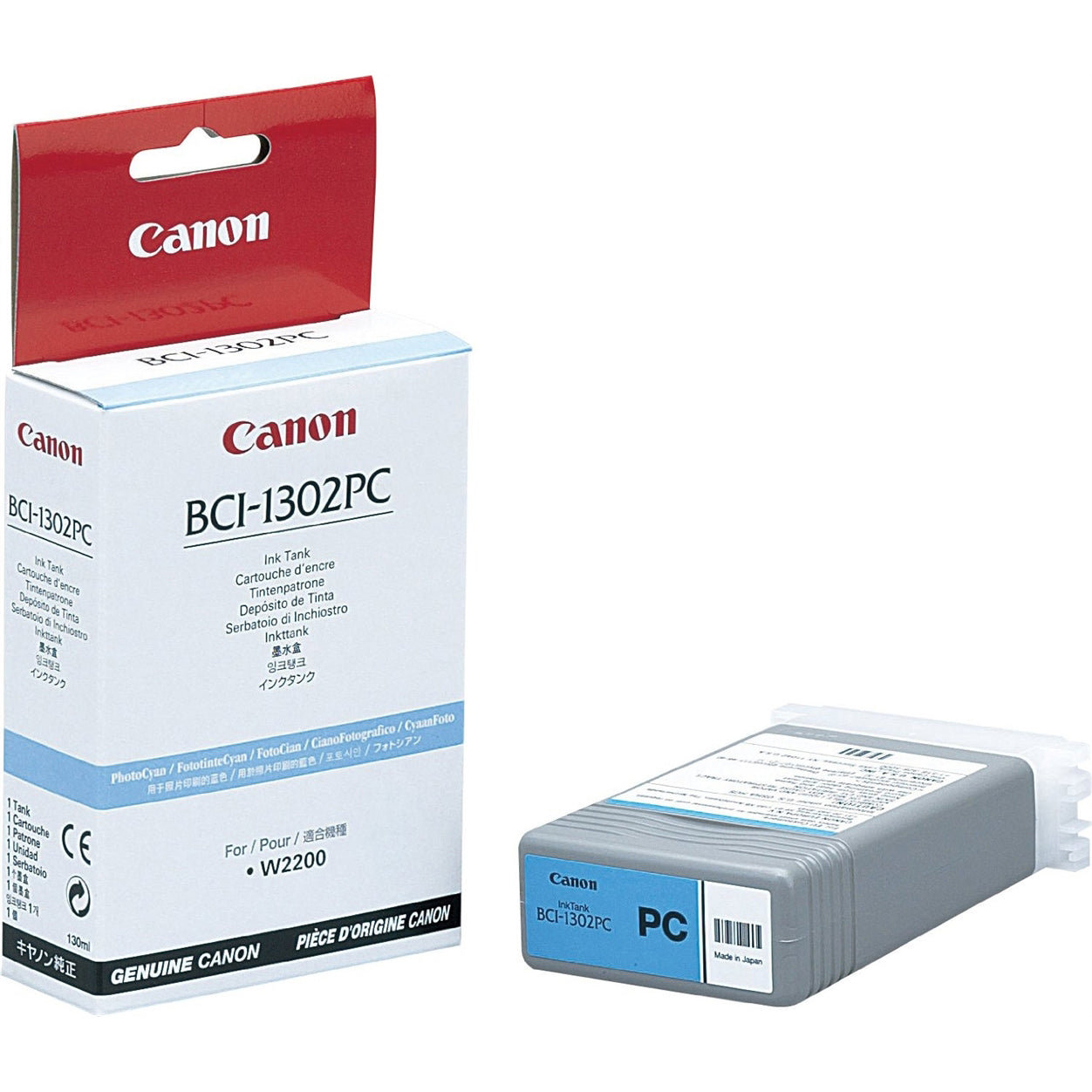 Canon BCI-1302pc ink cartridge Original Photo cyan