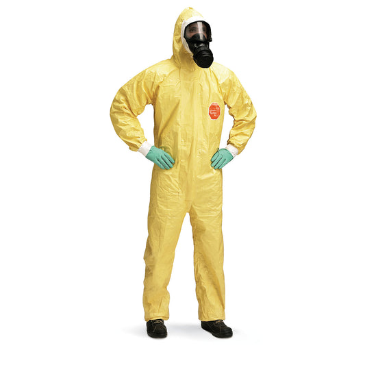 Dupont Tyche 2000C CHA5 Hooded Coverall Yellow S