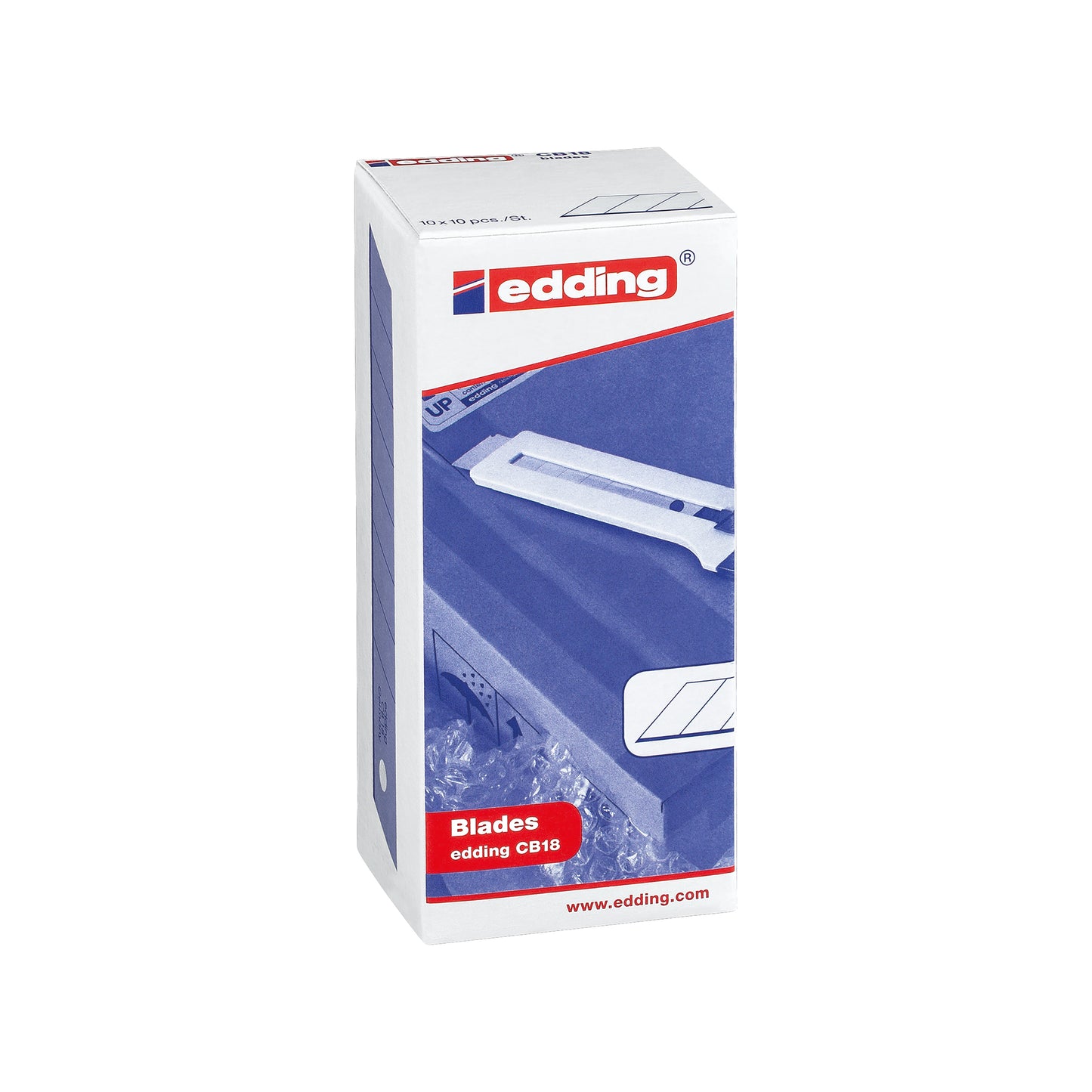 Edding Replacement Cutter Blades For ML18/M18 (Pack of 10) CB18