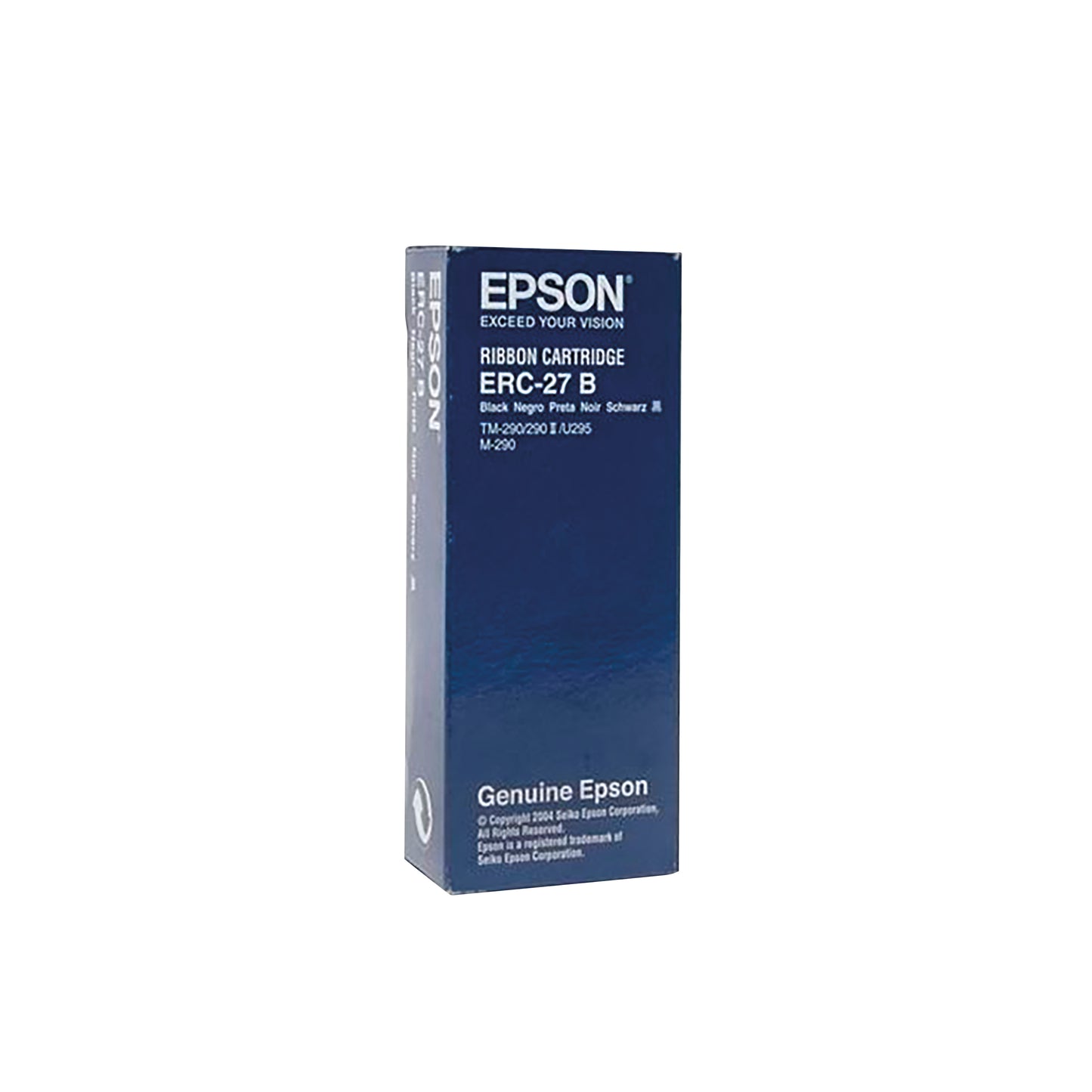Epson ERC27B Ribbon Cartridge for TM-U290/II, -U295, M-290, black
