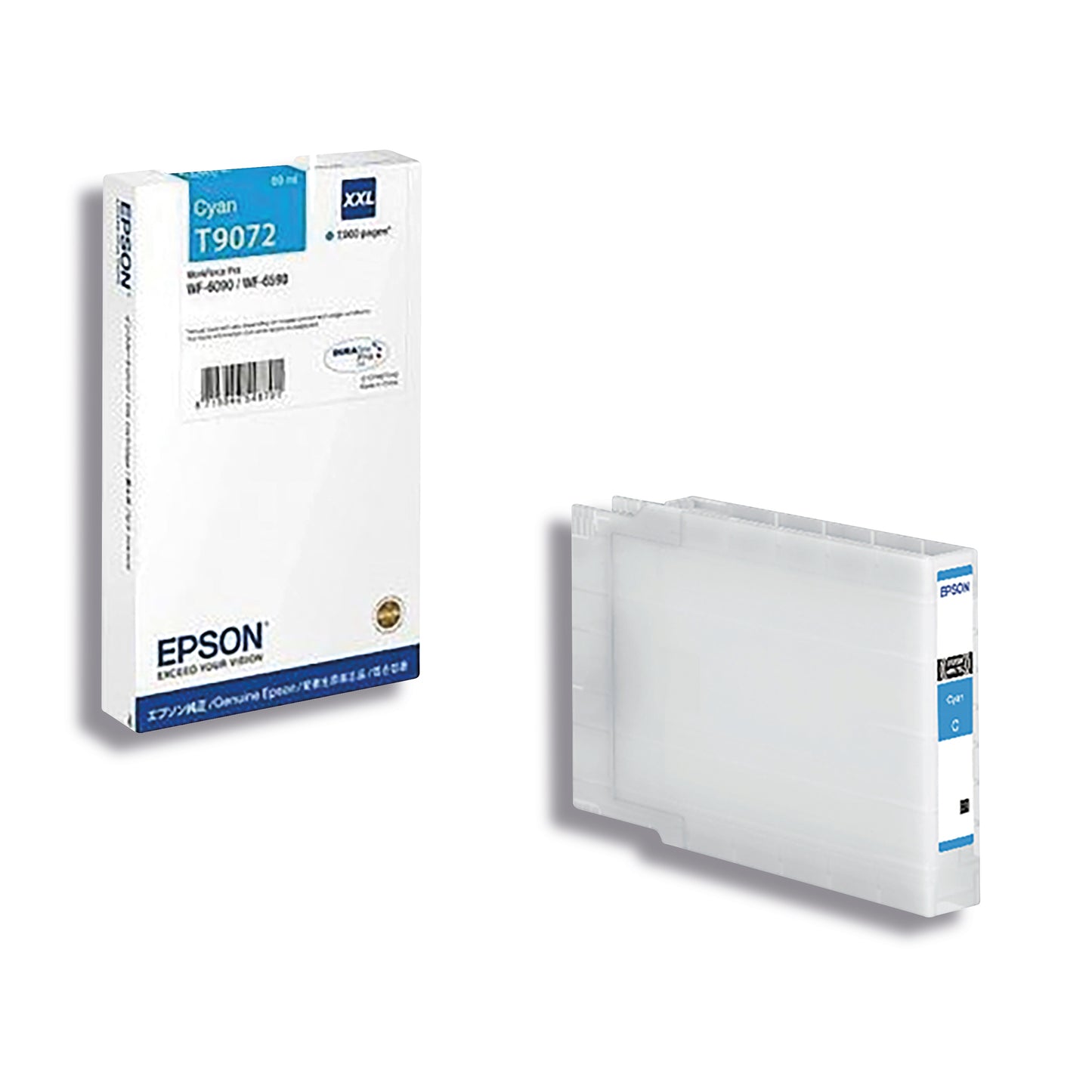 Epson T9072 Ink Cartridge DURABrite Pro XXL Cyan C13T907240