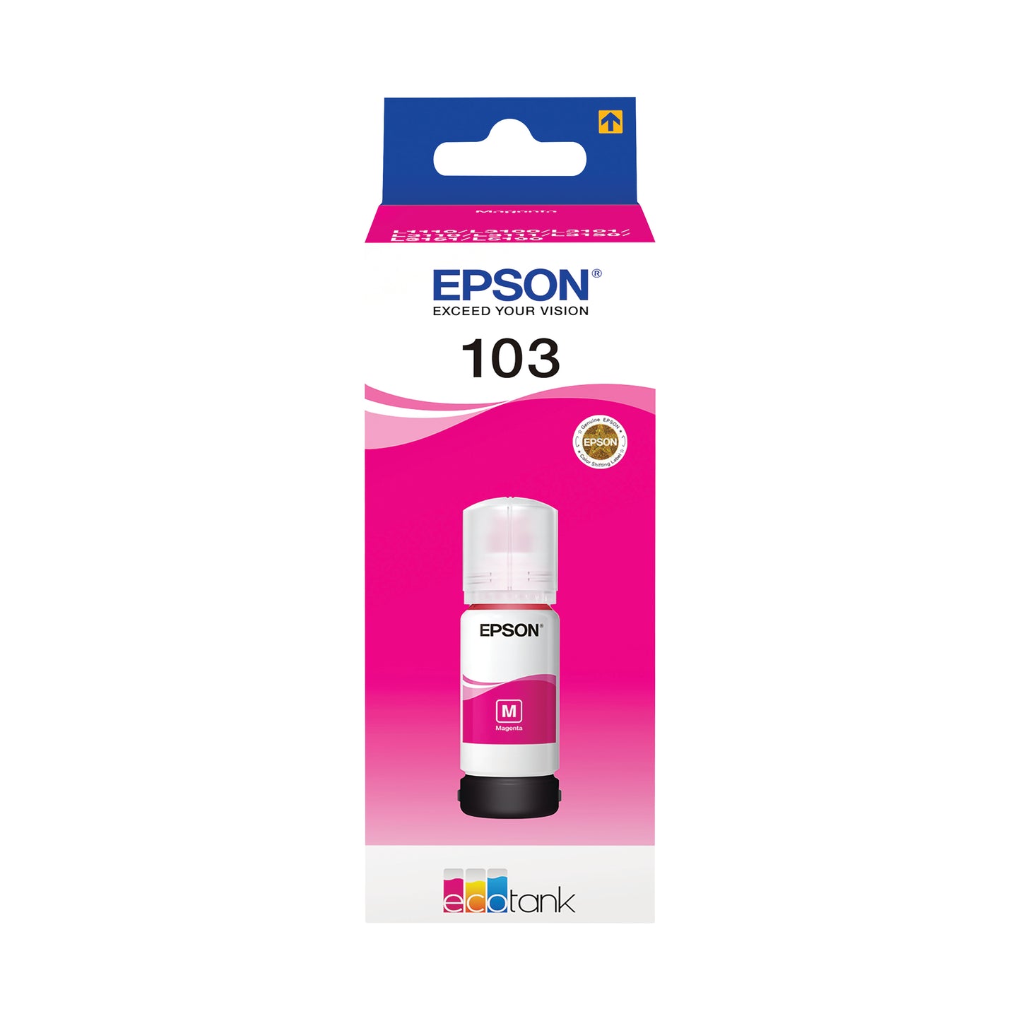 Epson 103 Ink Bottle EcoTank Magenta C13T00S34A10