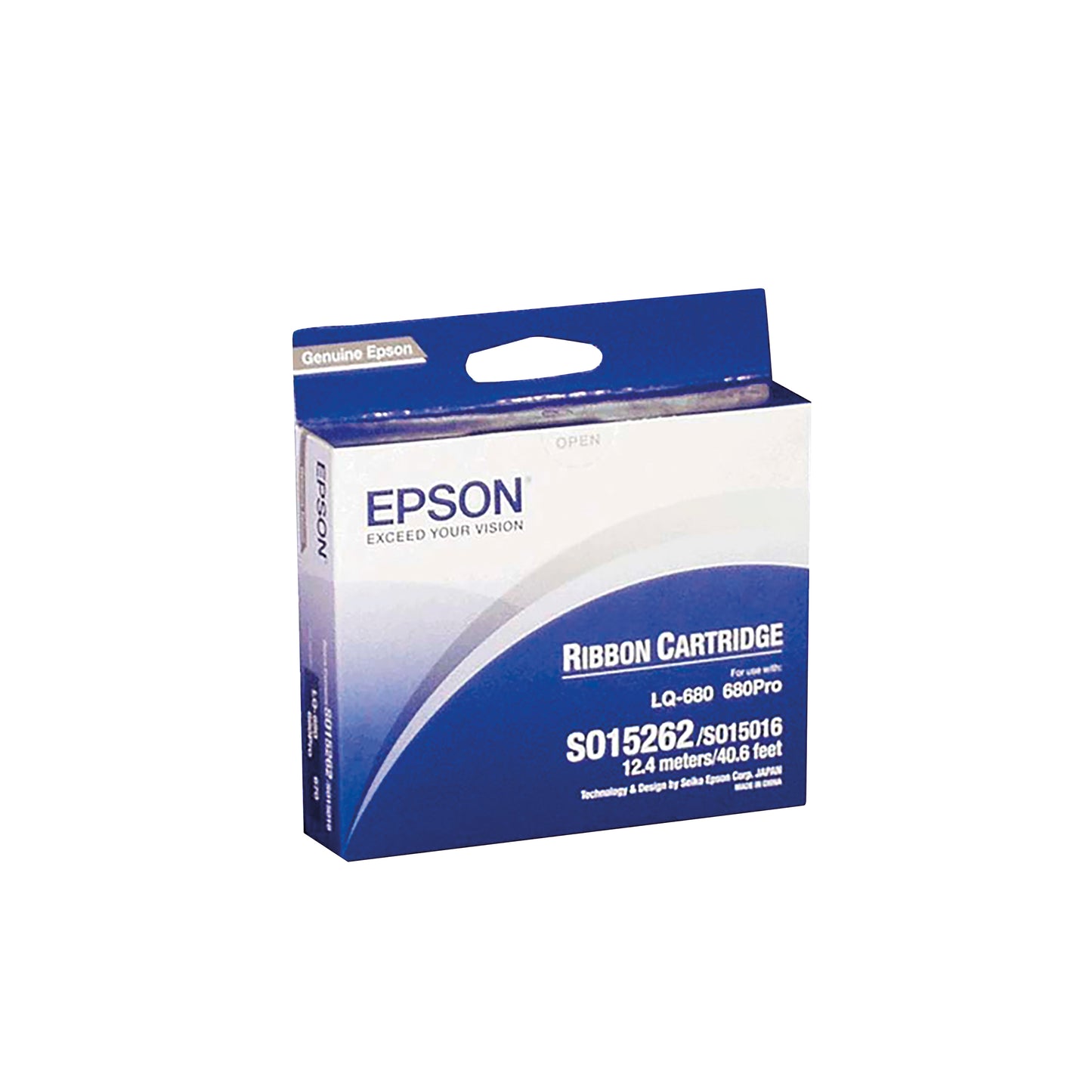 Epson SIDM Black Ribbon Cartridge for LQ-670/680/pro/860/1060/25xx (C13S015262)