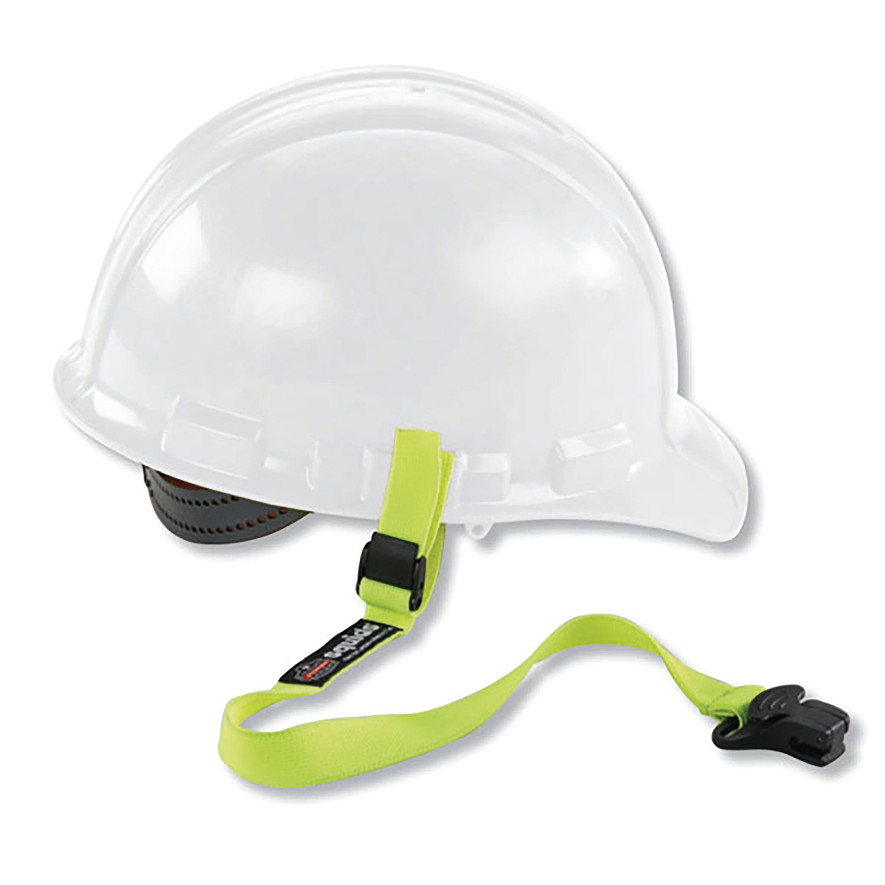 Ergodyne Elastic Hard Hat LanyardClamp Yellow EverythingInk