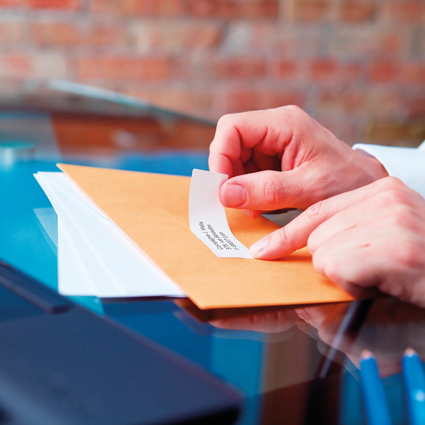 Dymo LabelWriter Return Address Labels 25 x 54mm Self-Adhesive White (Pack of 12) 2177563