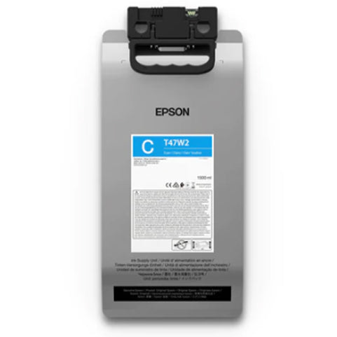 EPSON T47W2 CYAN INK CARTRIDGE ULTRACHROME 1.5L, EPST47W200