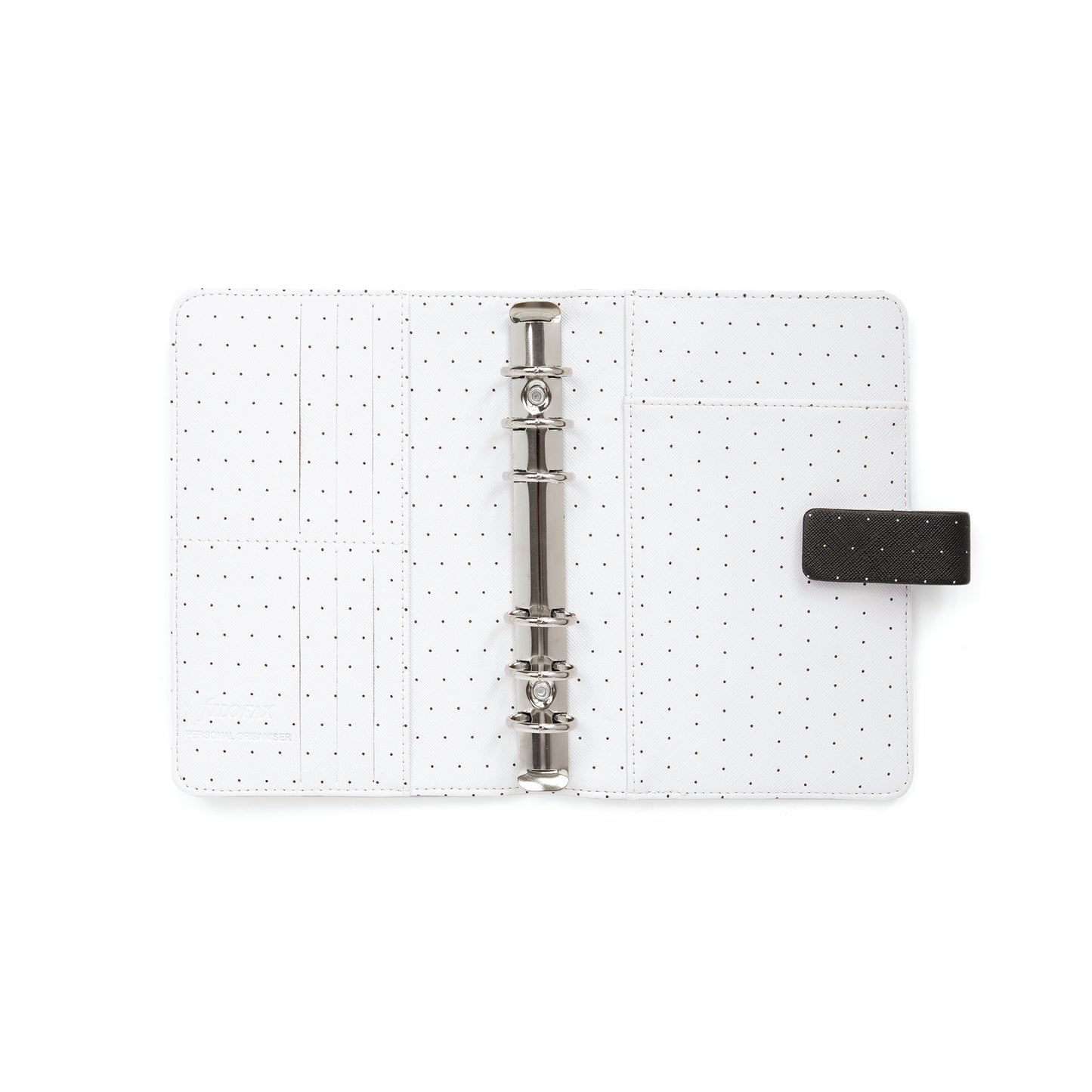 Filofax Moonlight Organiser A5 Black 022655