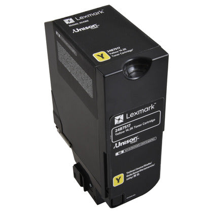 Lexmark 24B7517 toner cartridge 1 pc(s) Original Yellow