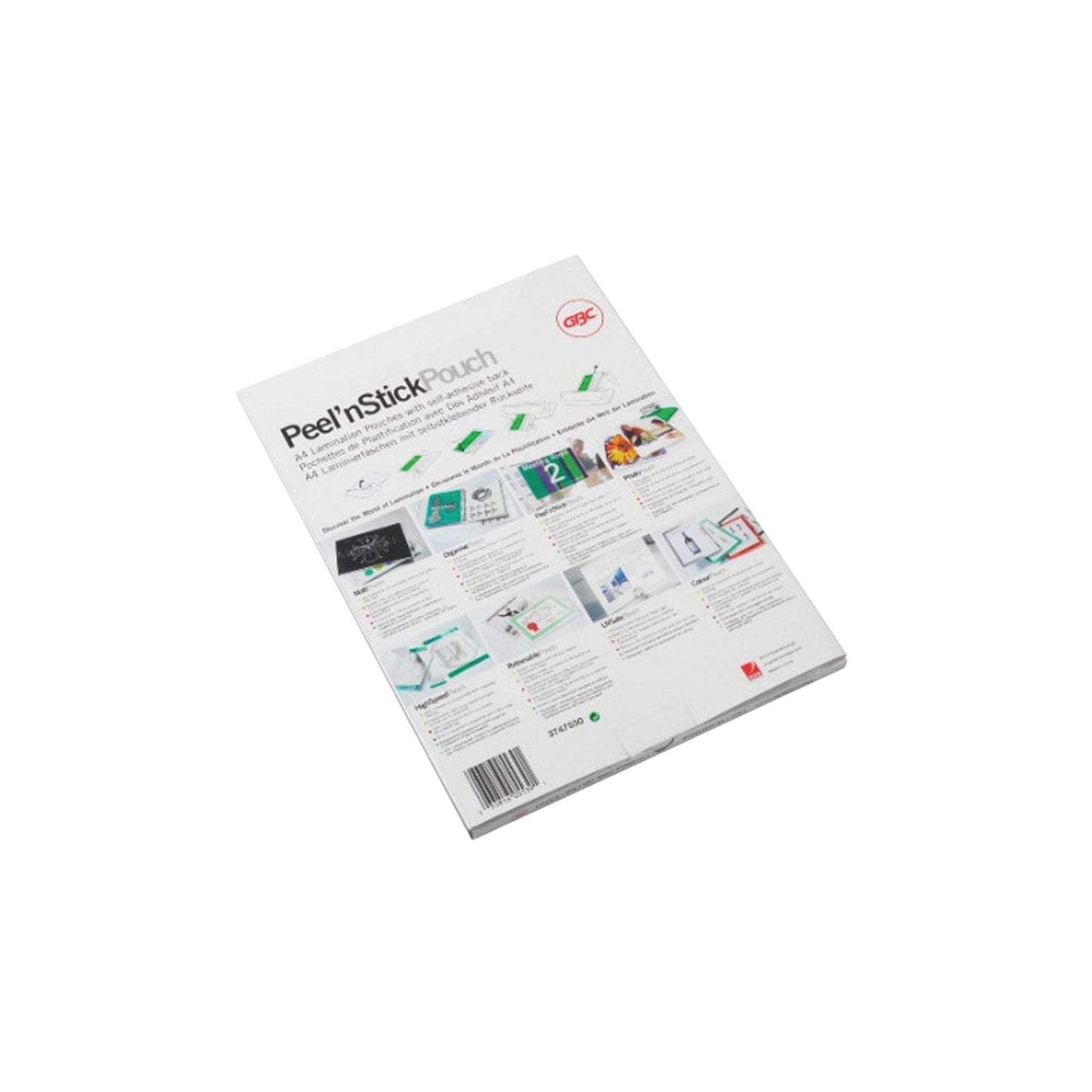 GBC Lamination Pouch A4 Adhesive 125 Micron