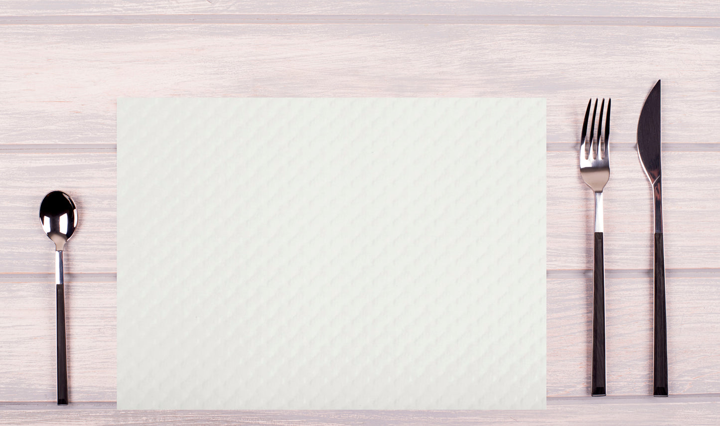 Exacompta Cogir Placemats 300x400mm Embossed Paper White (Pack of 500) 354051I