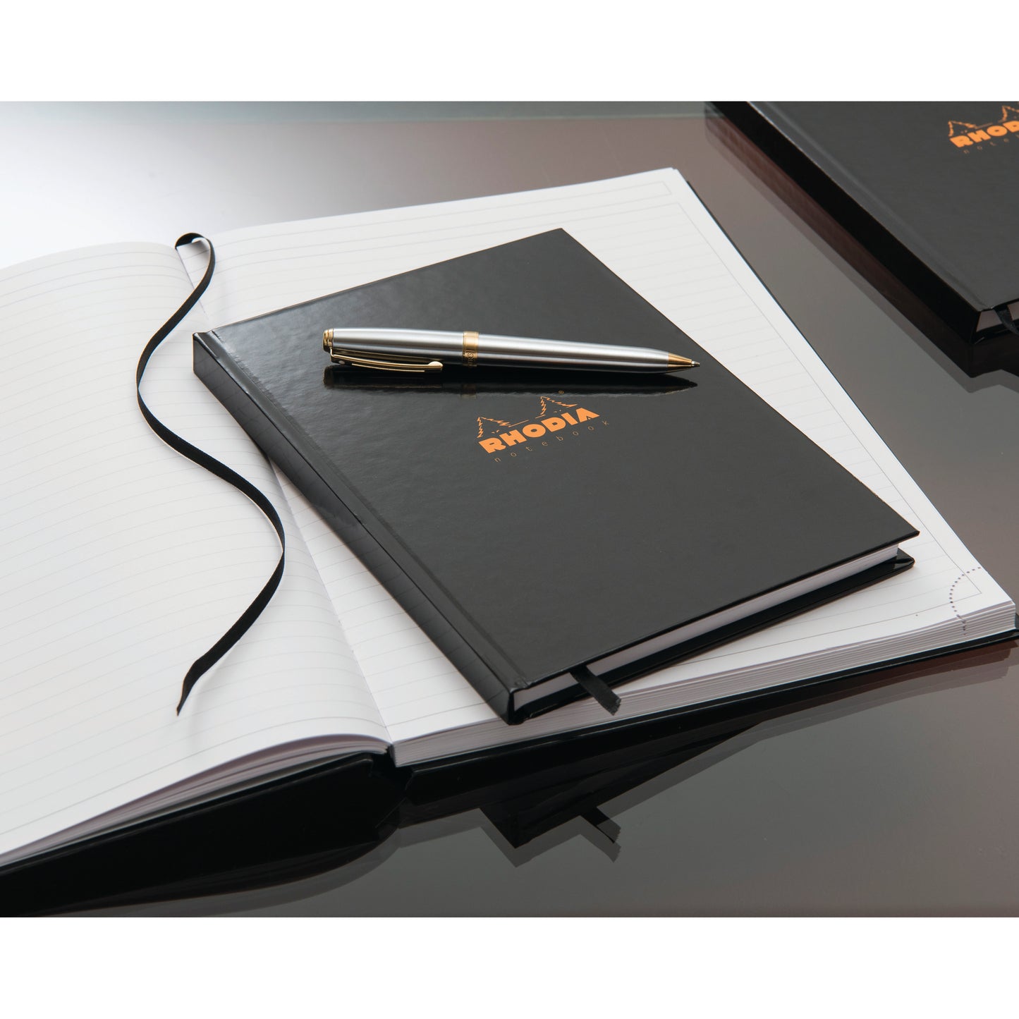 Rhodia Business A4 Book Casebound Hardback 192 Pages Black (Pack of 3) 119230C