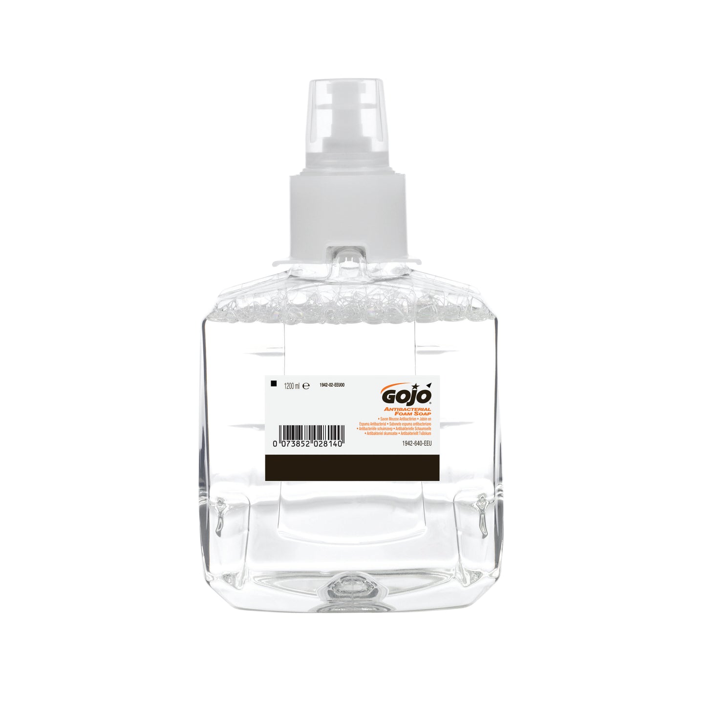 Gojo Antibacterial Foam Soap LTX-12 1200ml Refill Cartridge (Pack of 2) 1948-02-EEU