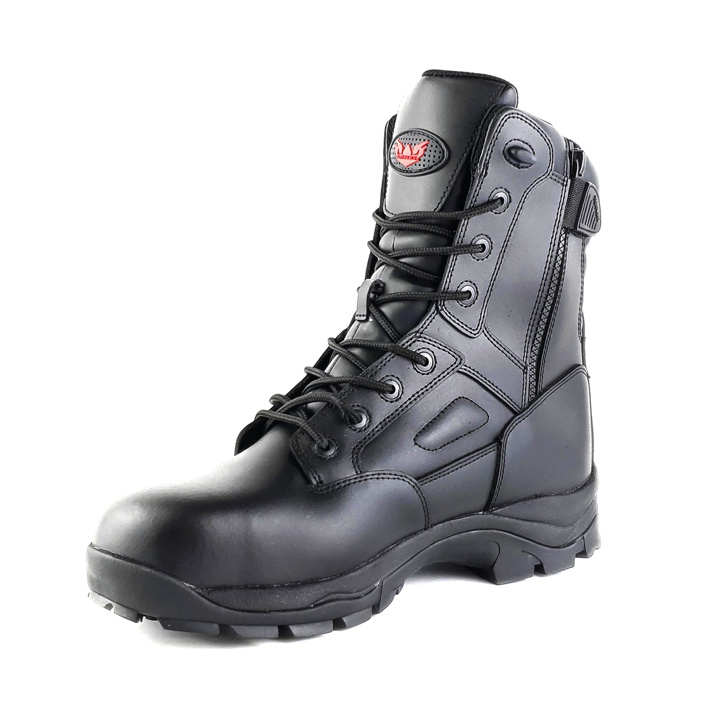 Tuffking Knox Metal Free Safety Boot 8 Inch Zip Black 08