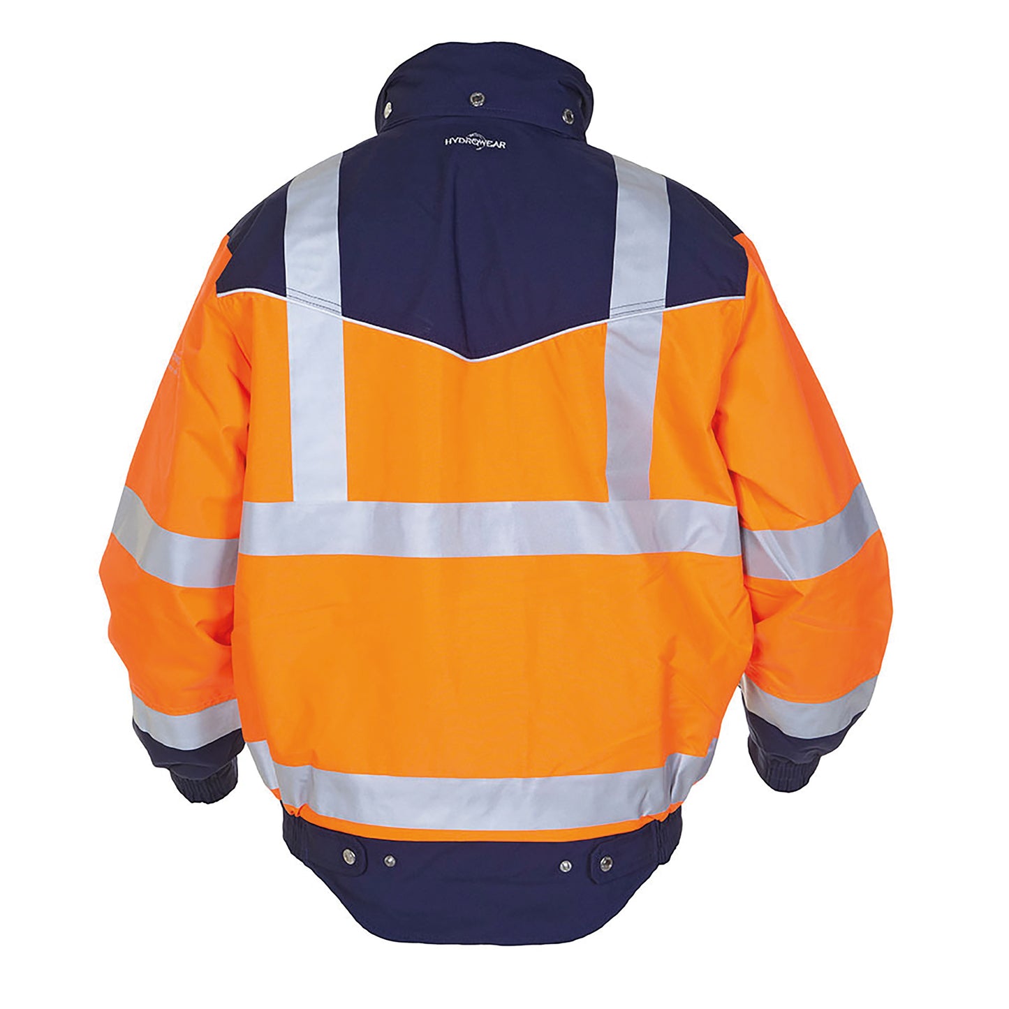 Hydrowear Furth High Visibility SNS Two Tone Pilot Jacket Orange/Navy Blue S