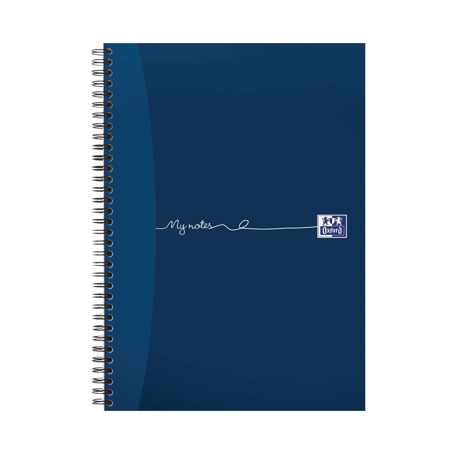 Oxford My Notes Card Cover Wirebound Notebook 100 Pages A4 Blue (5 Pack) 400020193
