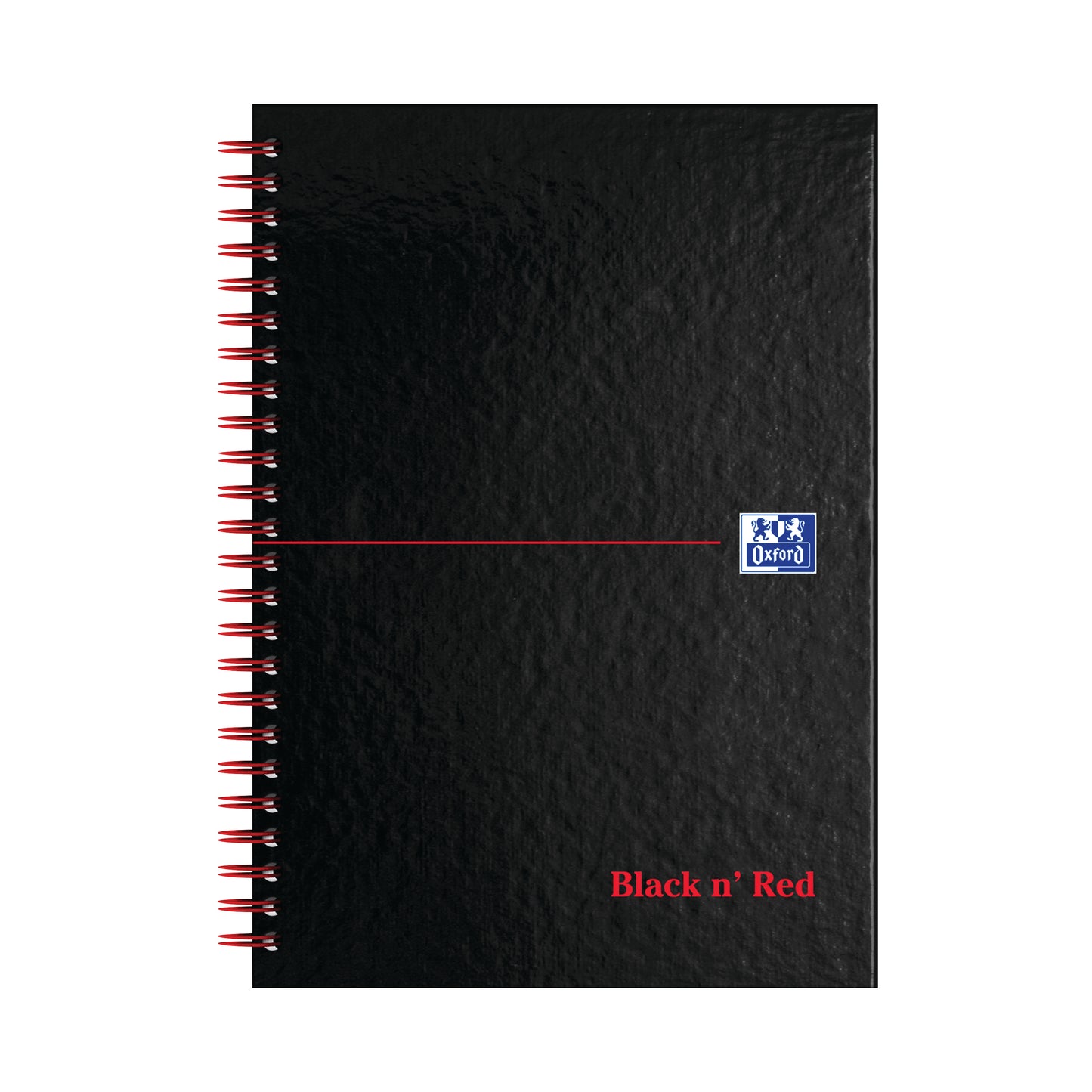 Black n' Red Wirebound A-Z Hardback Notebook A5 (Pack of 5) 100080194