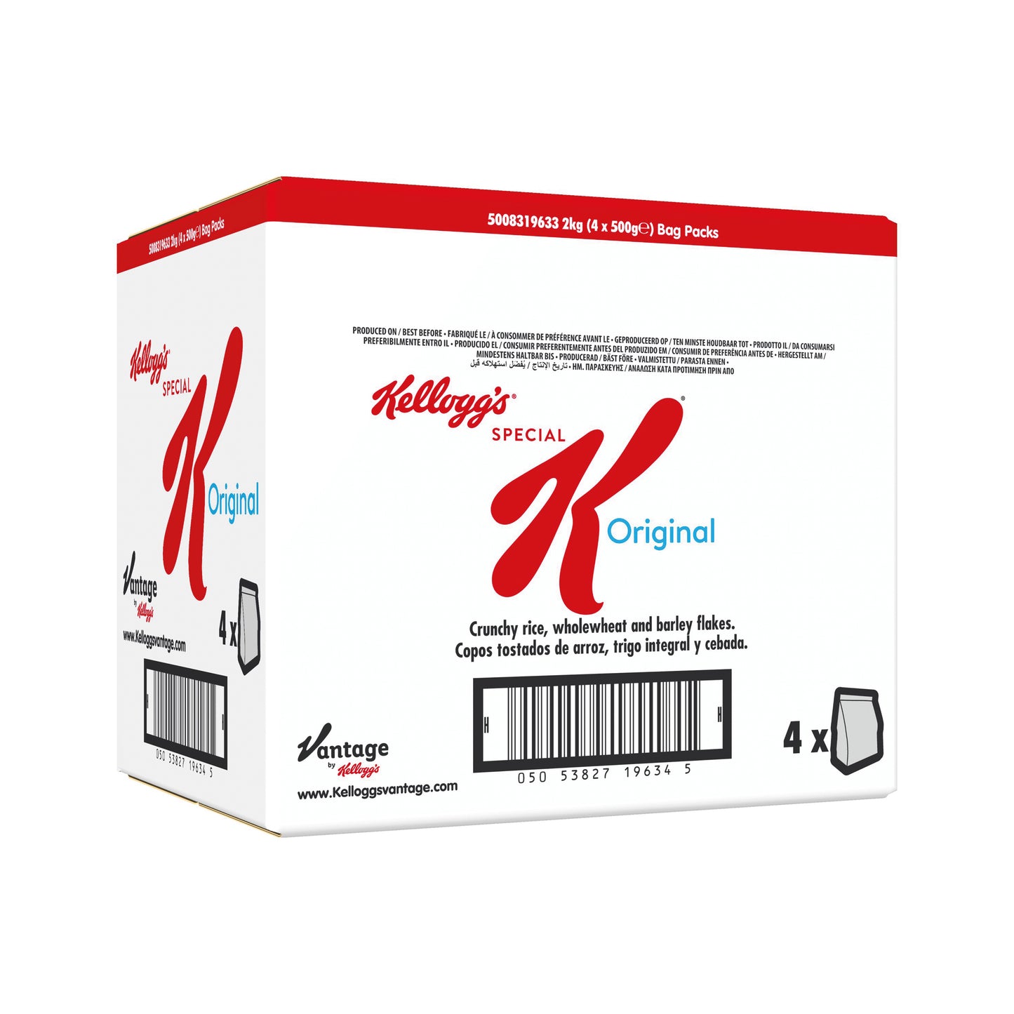 Kellogg's Special K Bag 500g (Pack of 4) 5119633000