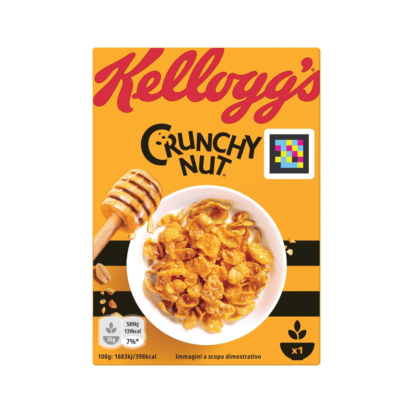 Kellogg's Crunchy Nut Portion Pack 35g ((Pack of 40) 5139287000