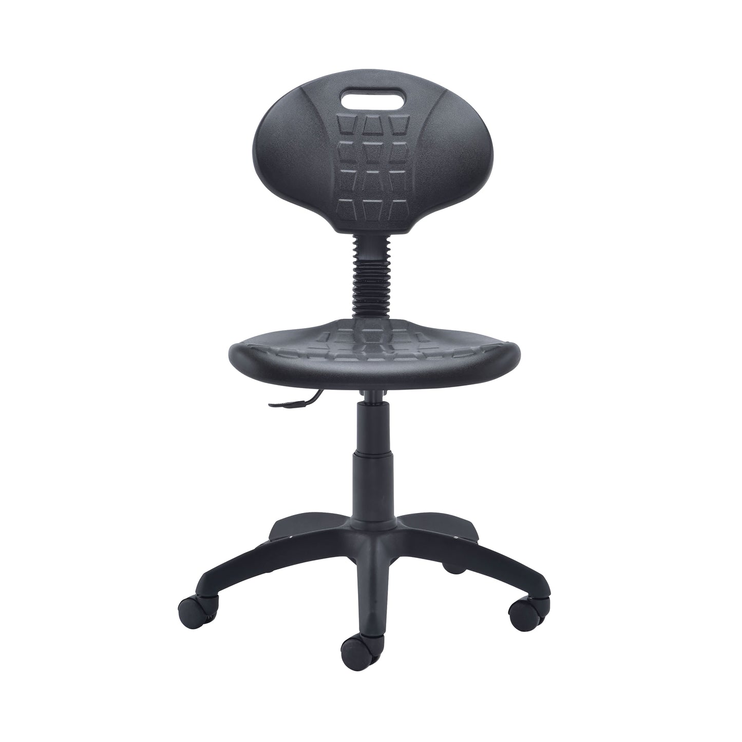 Jemini Factory Chair 570x280x610mm Polyurethane Black KF00197