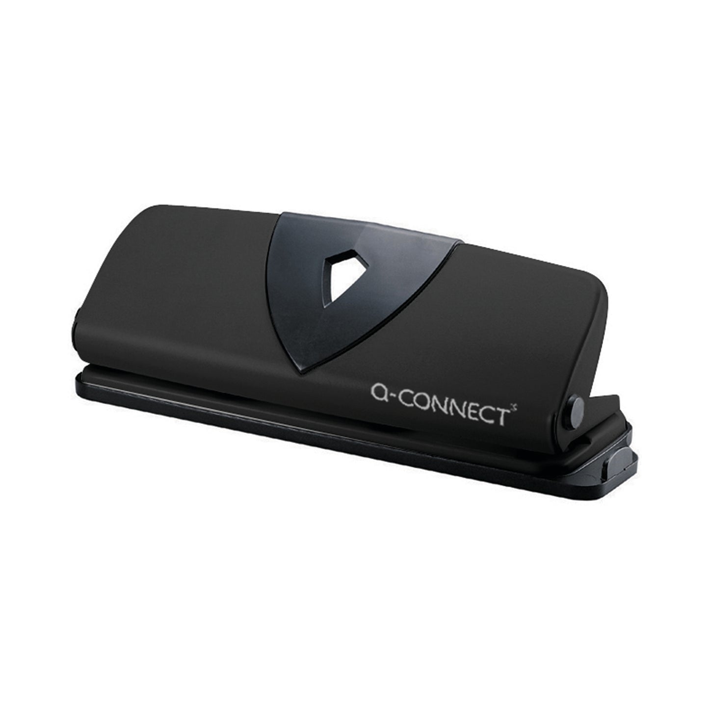 Q-Connect 4 Hole Punch Black 16 Sheet KF01238